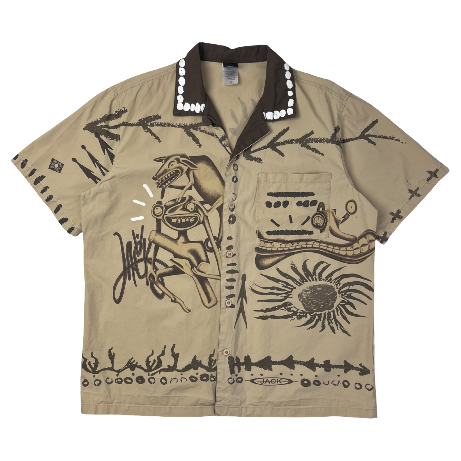 Cactus Jack by Travis Scott Painter's Button Up Shirt