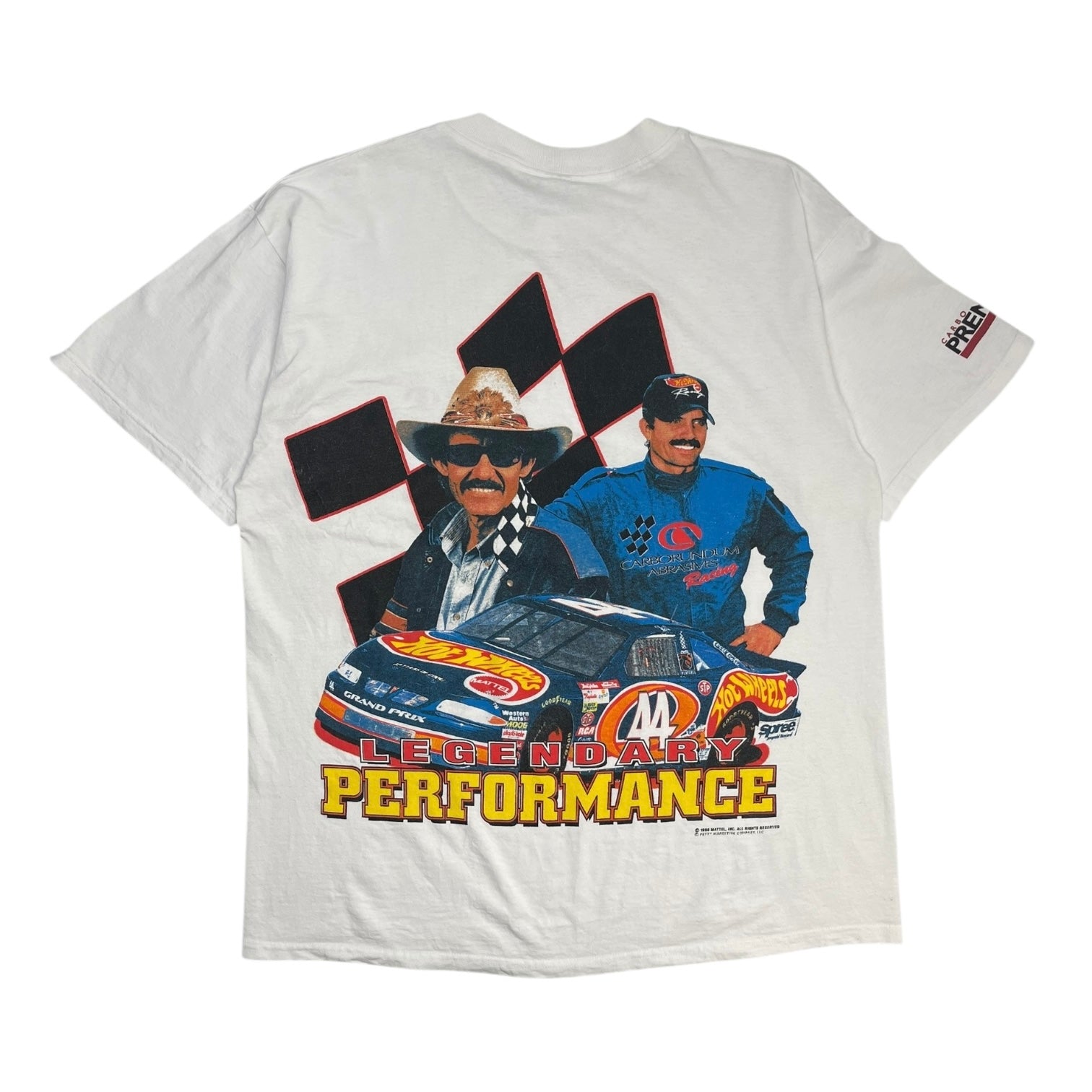 1998 Legendary Performance Hot Wheels NASCAR T-Shirt