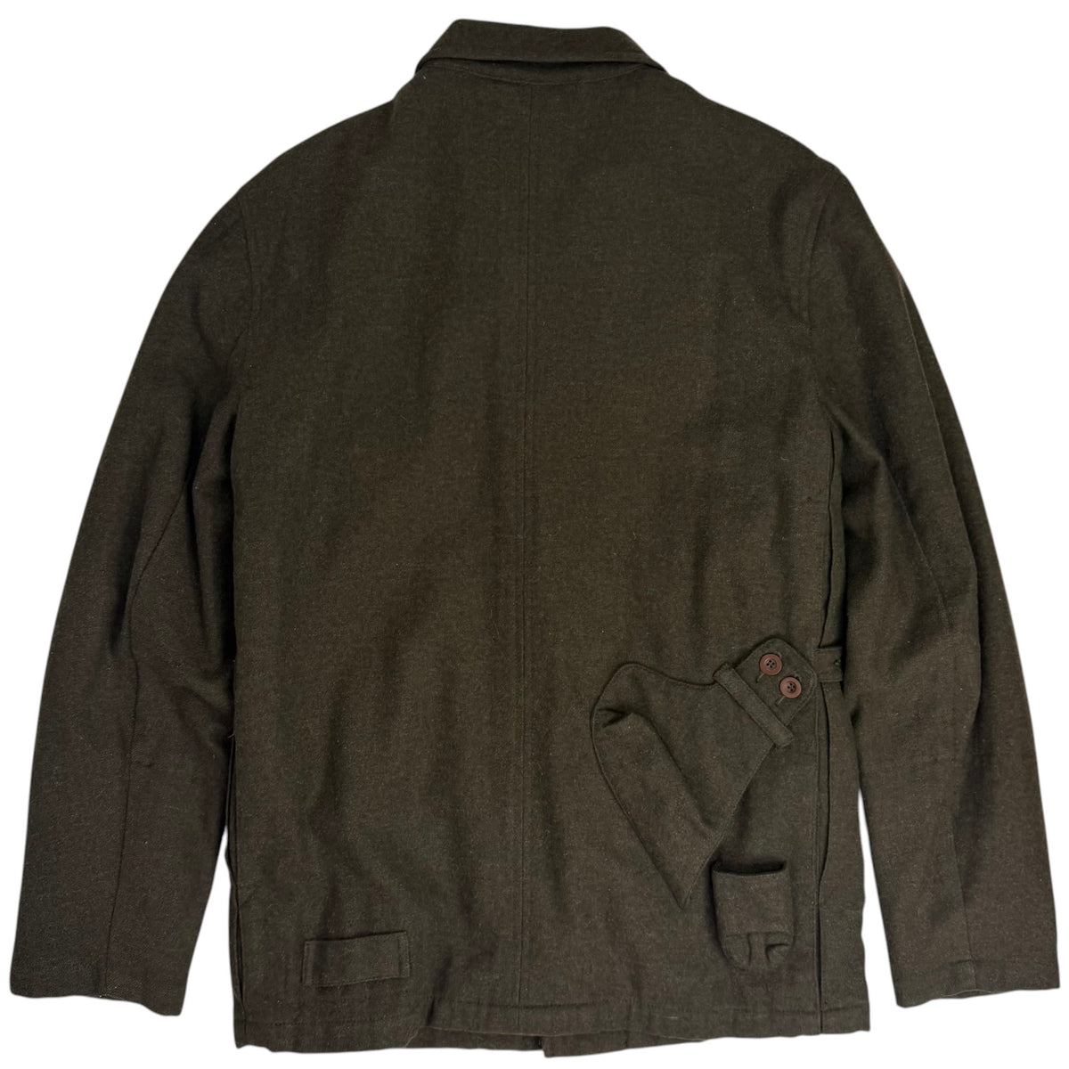 Vintage You Must Create Wool Harrison Jacket Dark Green