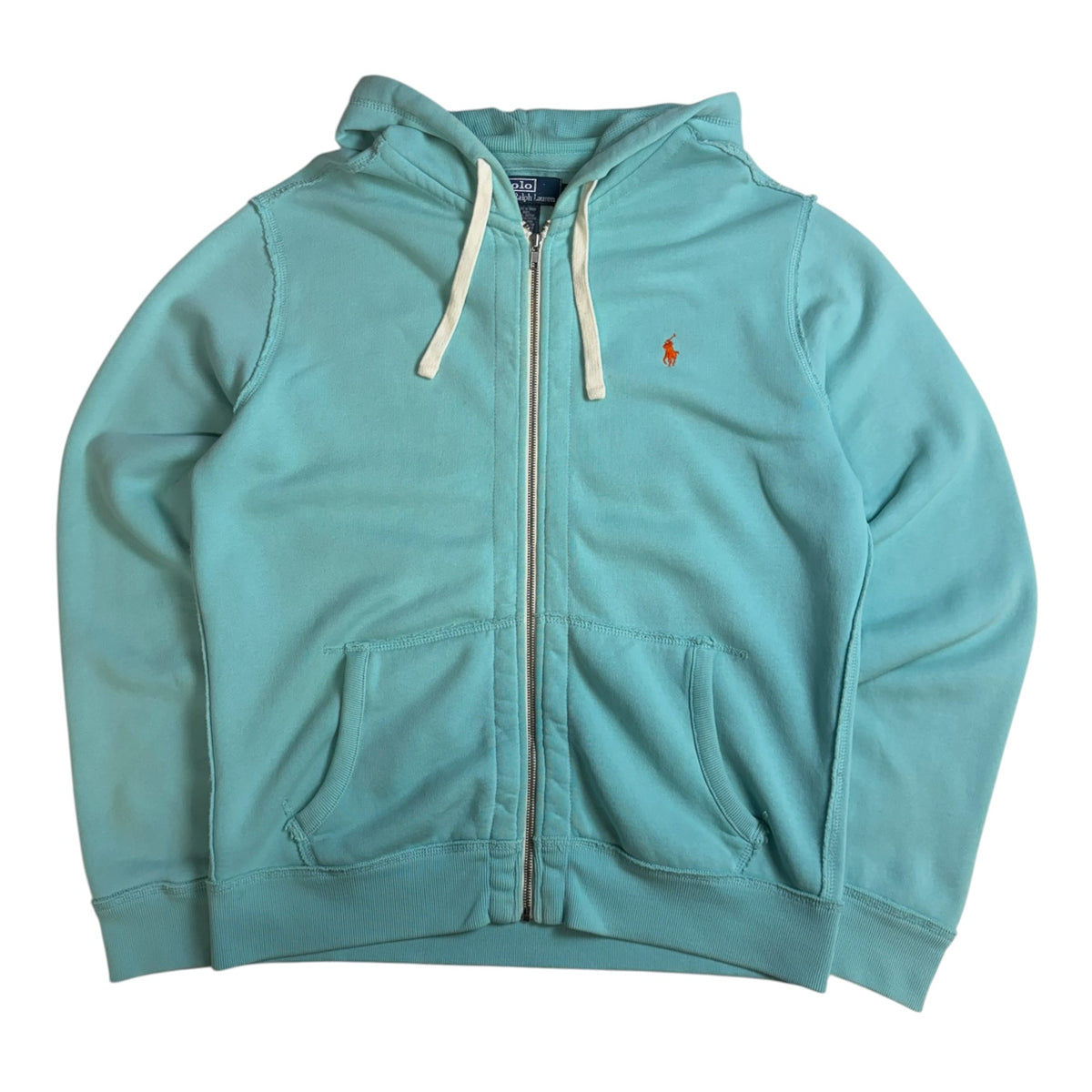 Vintage Polo by Ralph Lauren Zip-Up Hoodie Turquoise