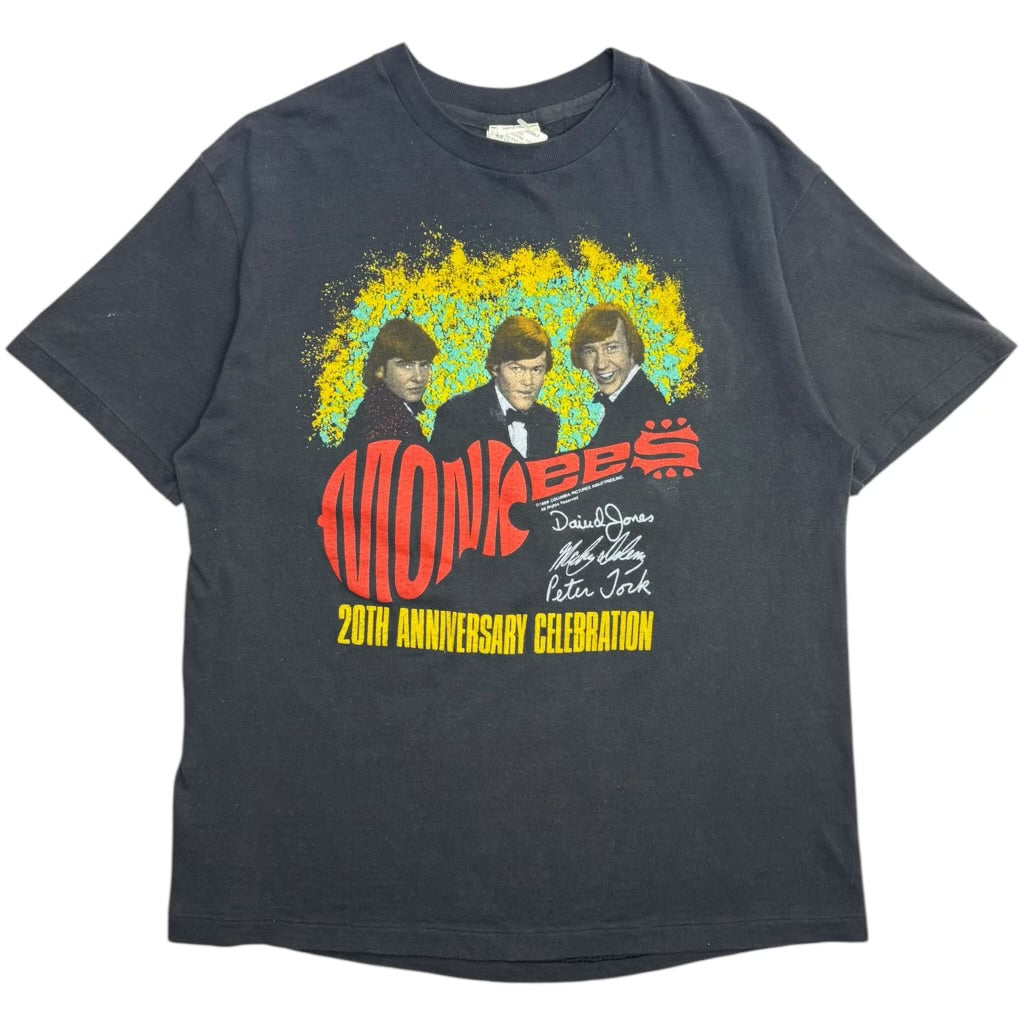 1986 Monkees  20th Anniversary World Tour T-Shirt