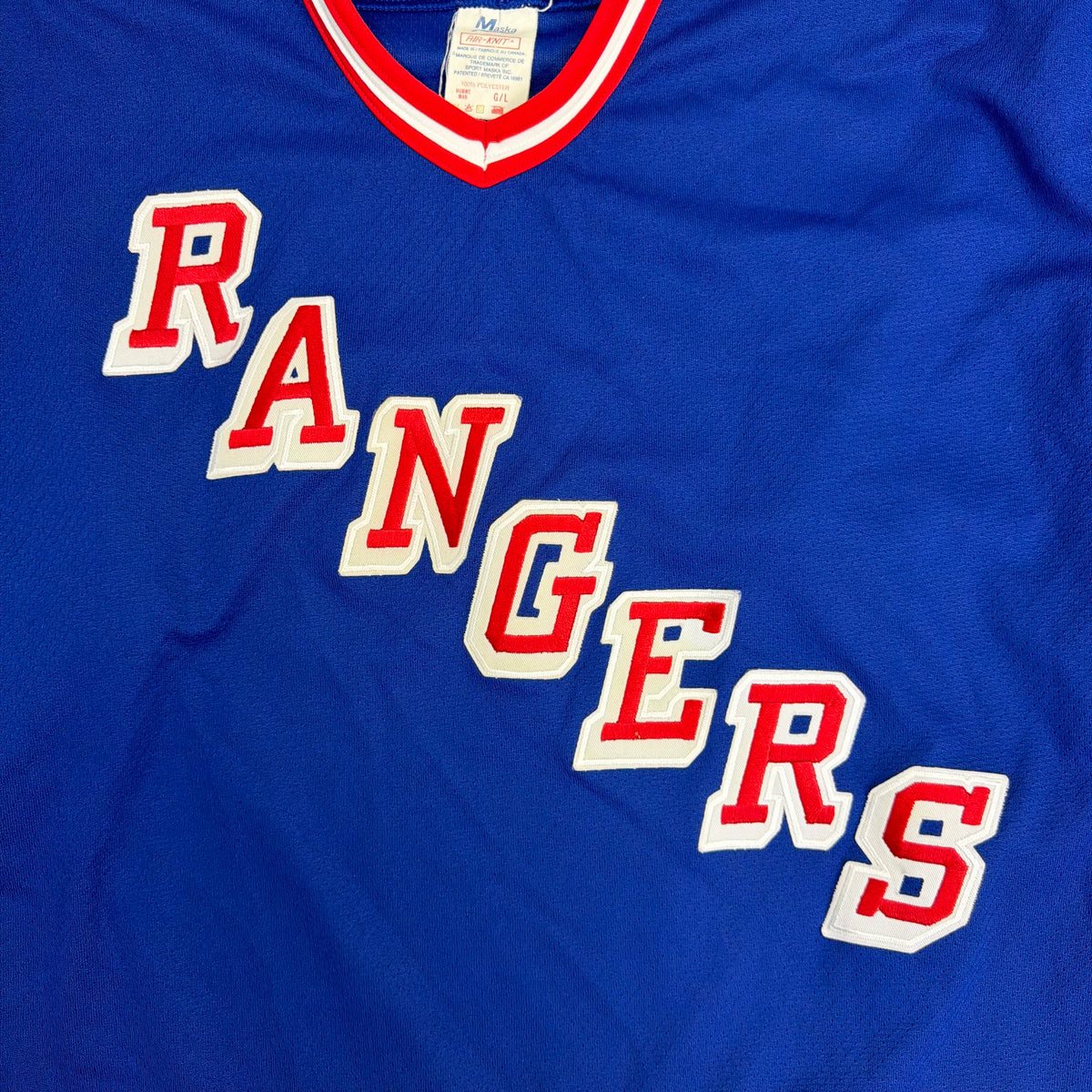 Vintage New York Rangers CCM Jersey Blue