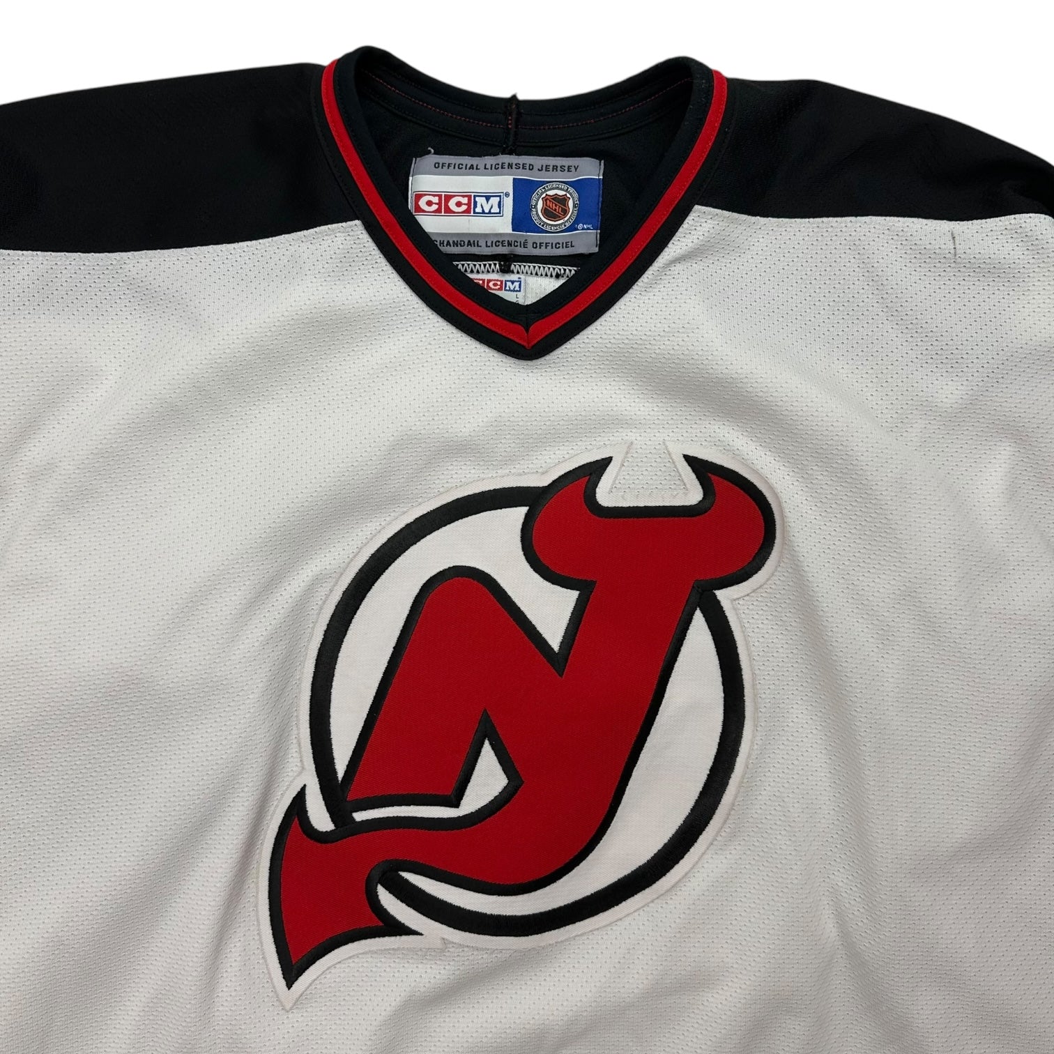 Vintage CCM New Jersey Devils Away Jersey