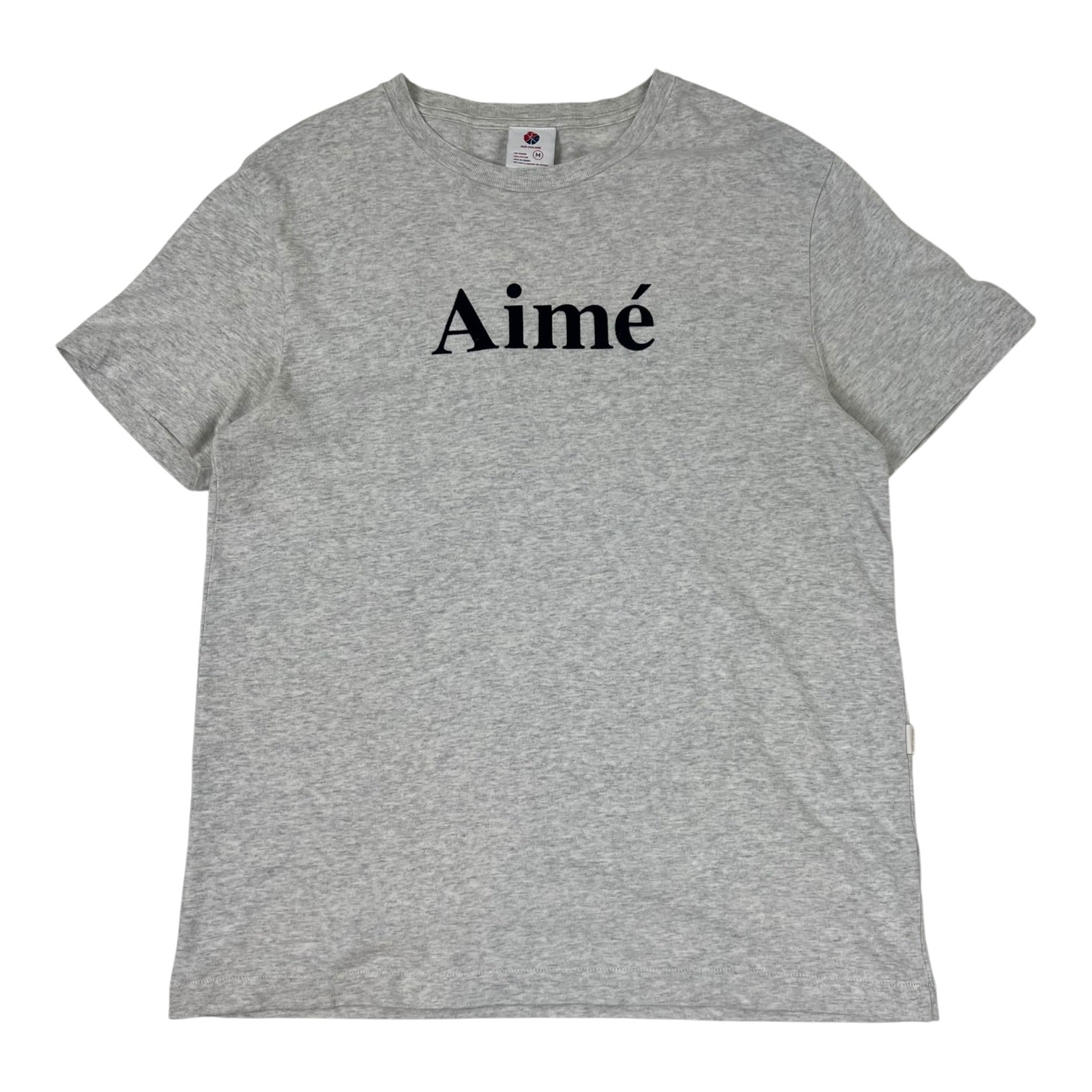 Aimé Leon Dore Logo T-Shirt Cotton Grey