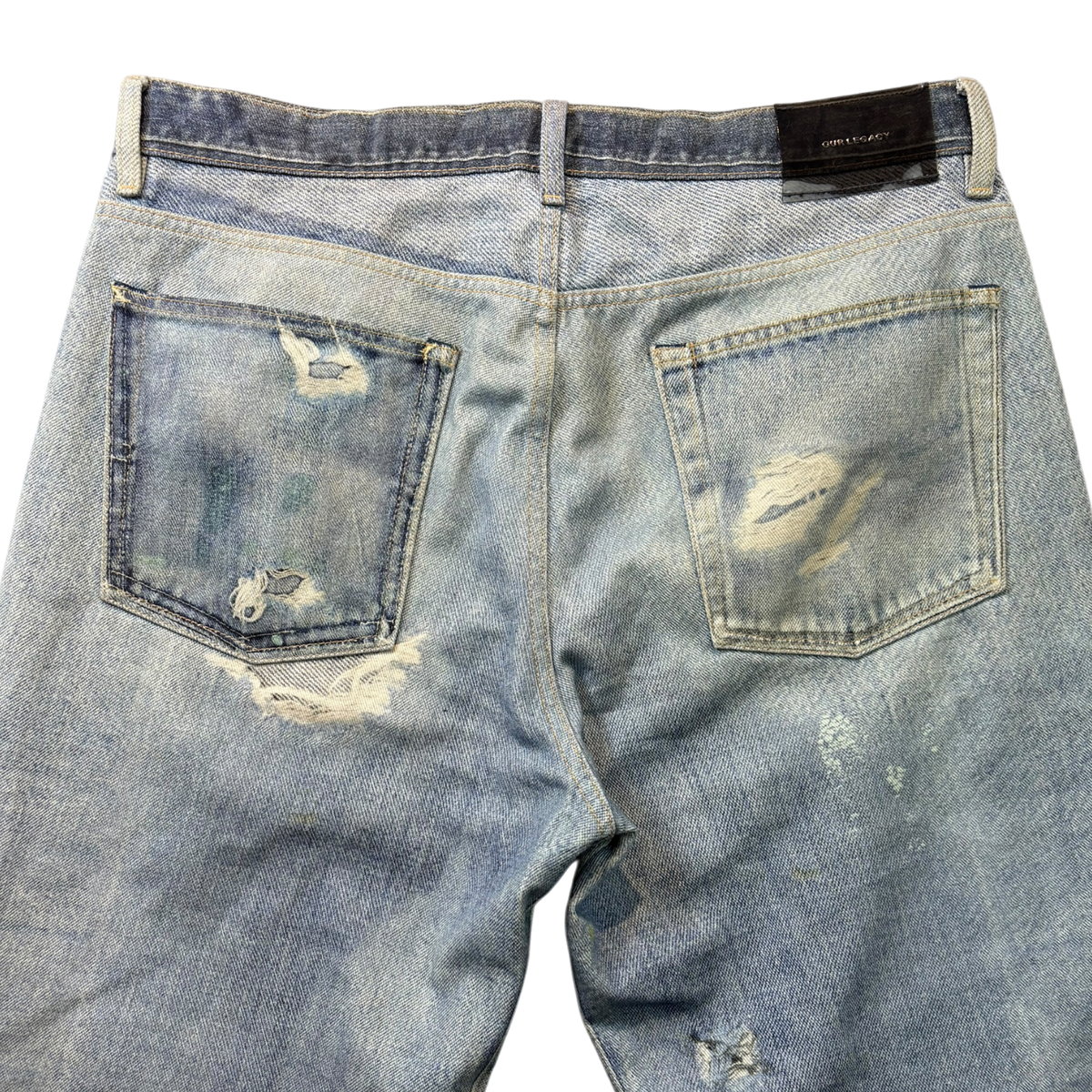Our Legacy Third Cut Digital Denim Blue