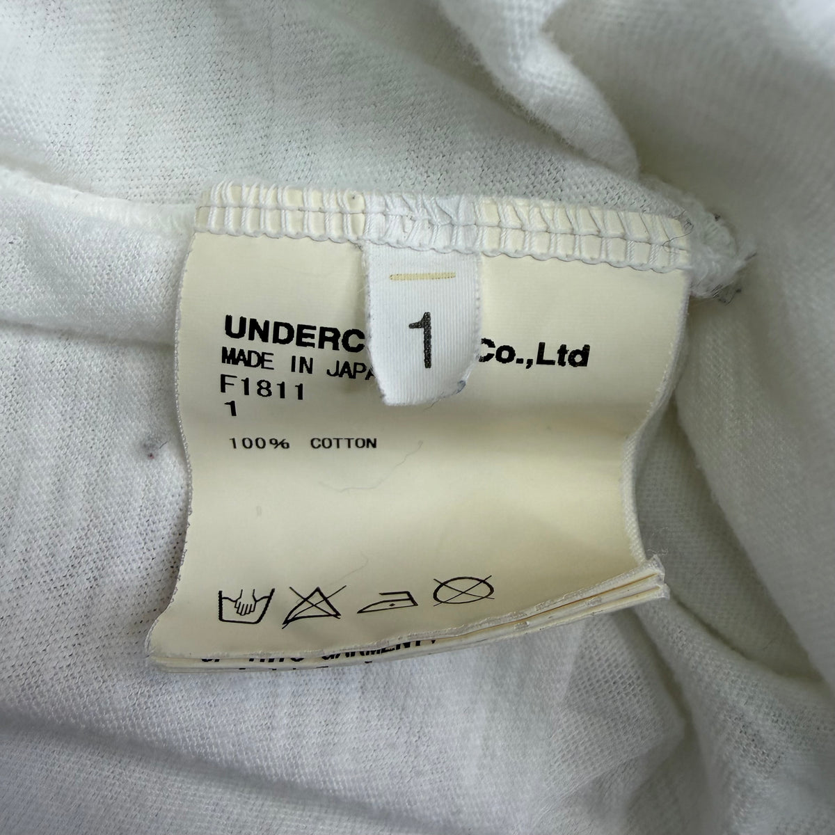 AW/10 Undercover “Avakareta Life” Clockwise/Ocean State Tee White