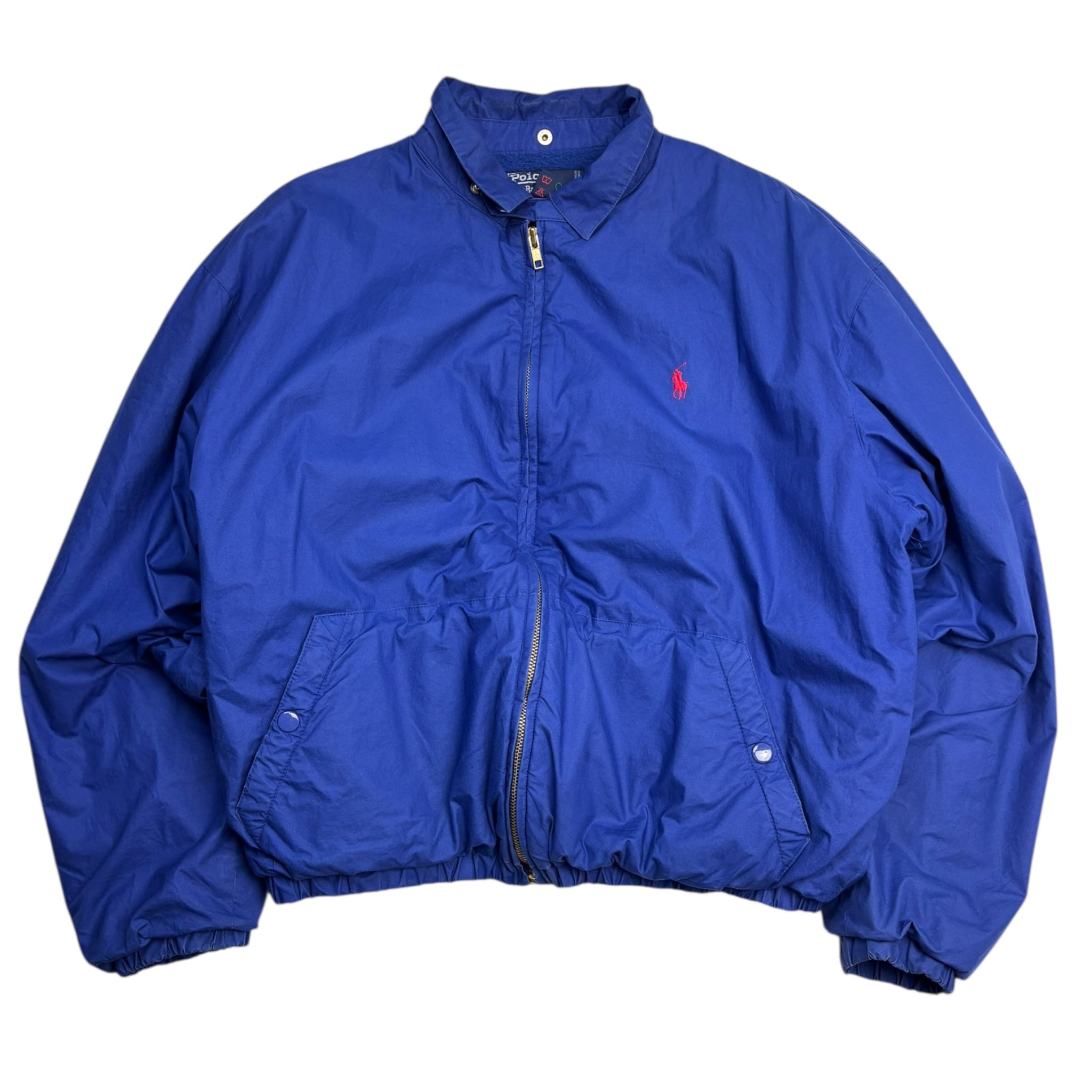 Vintage Polo Ralph Lauren Zip Jacket Blue