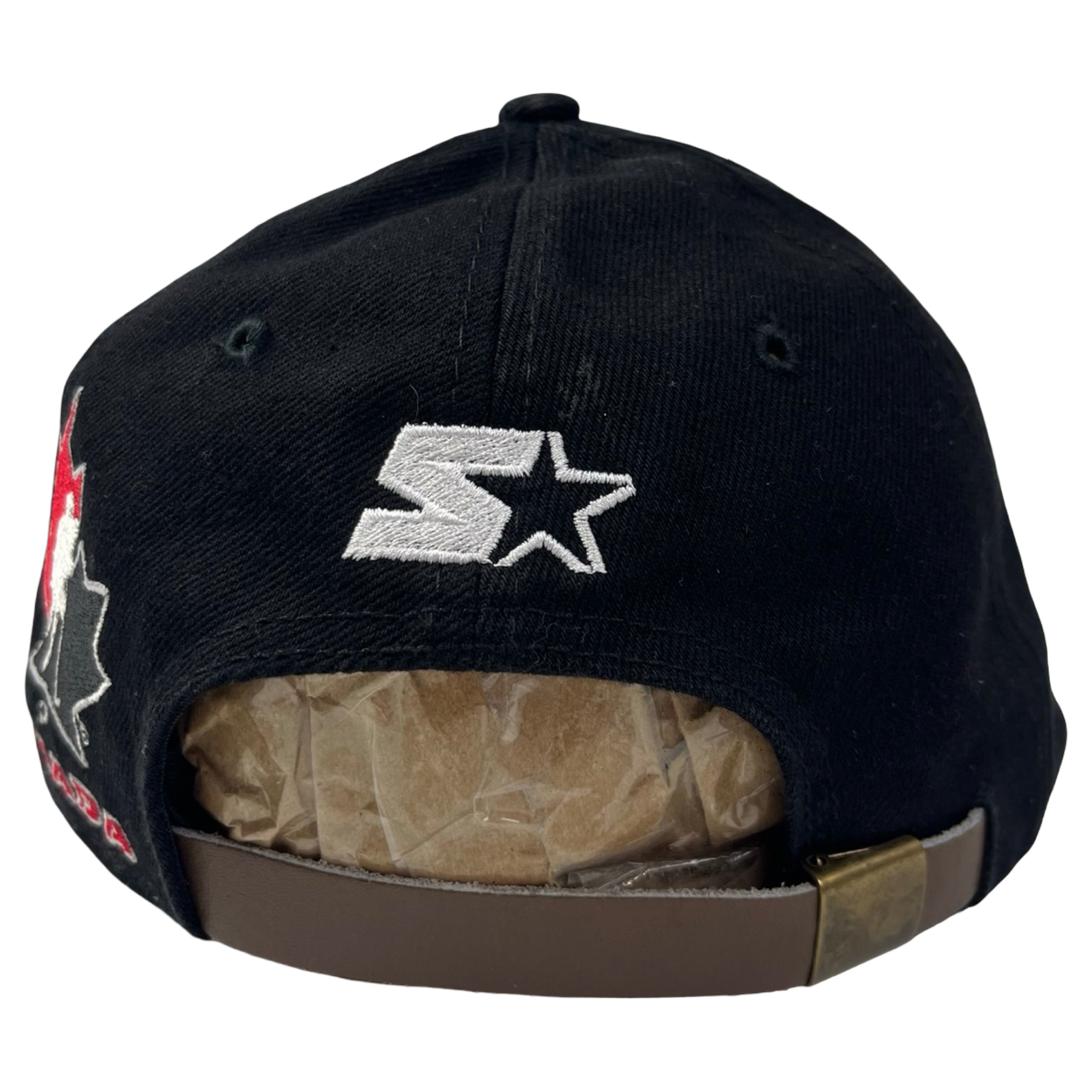 Vintage Starter Team Canada Leather Brim Hat by Starter
