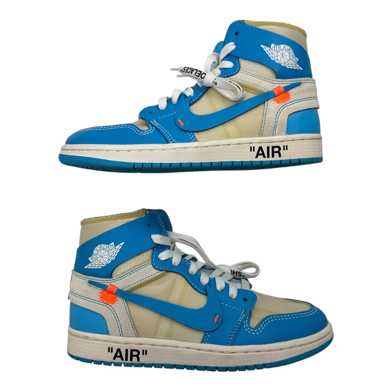 Jordan 1 Retro High Off-White University Blue (Used)