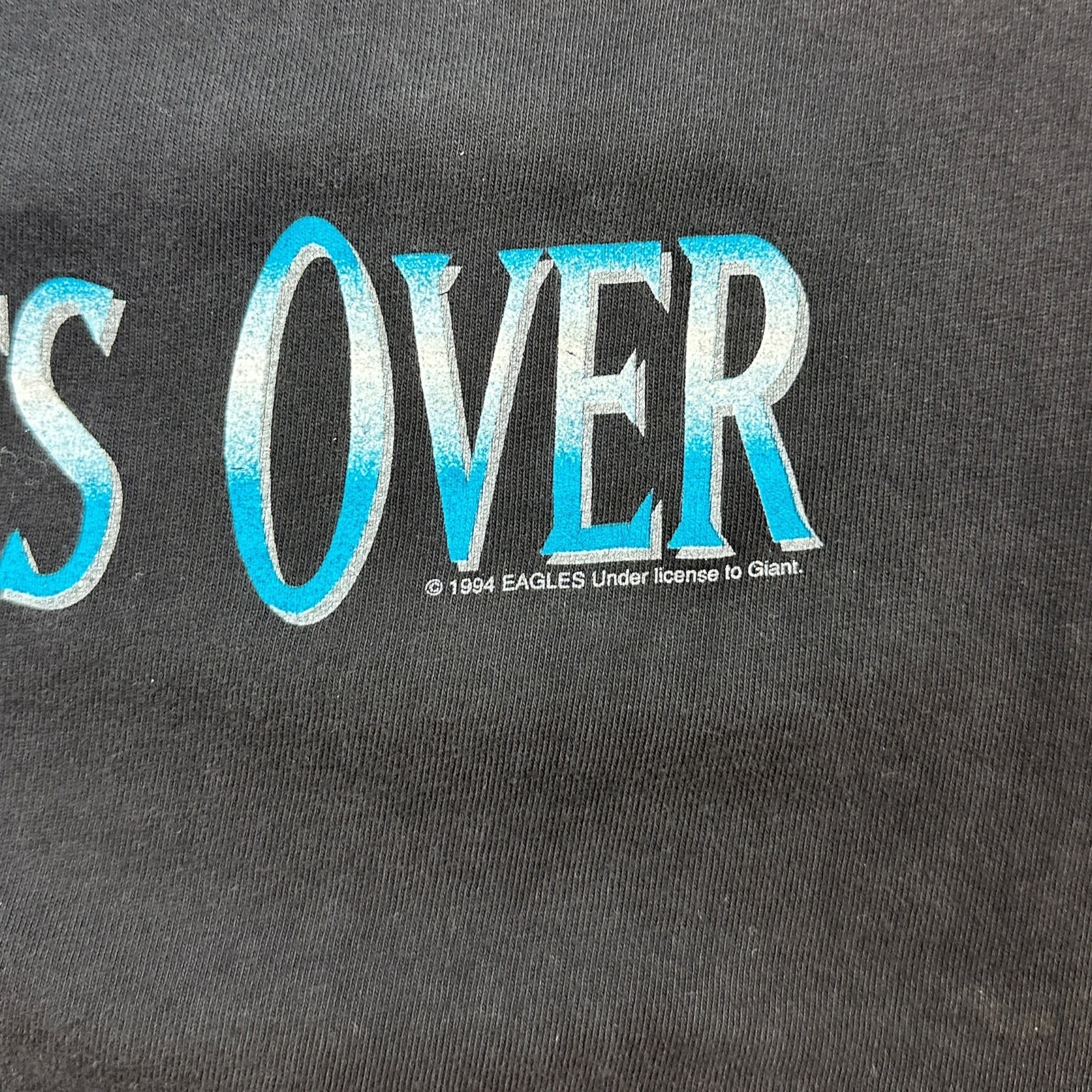 1994 Eagles Hell Freezes Over Tour Tee Black