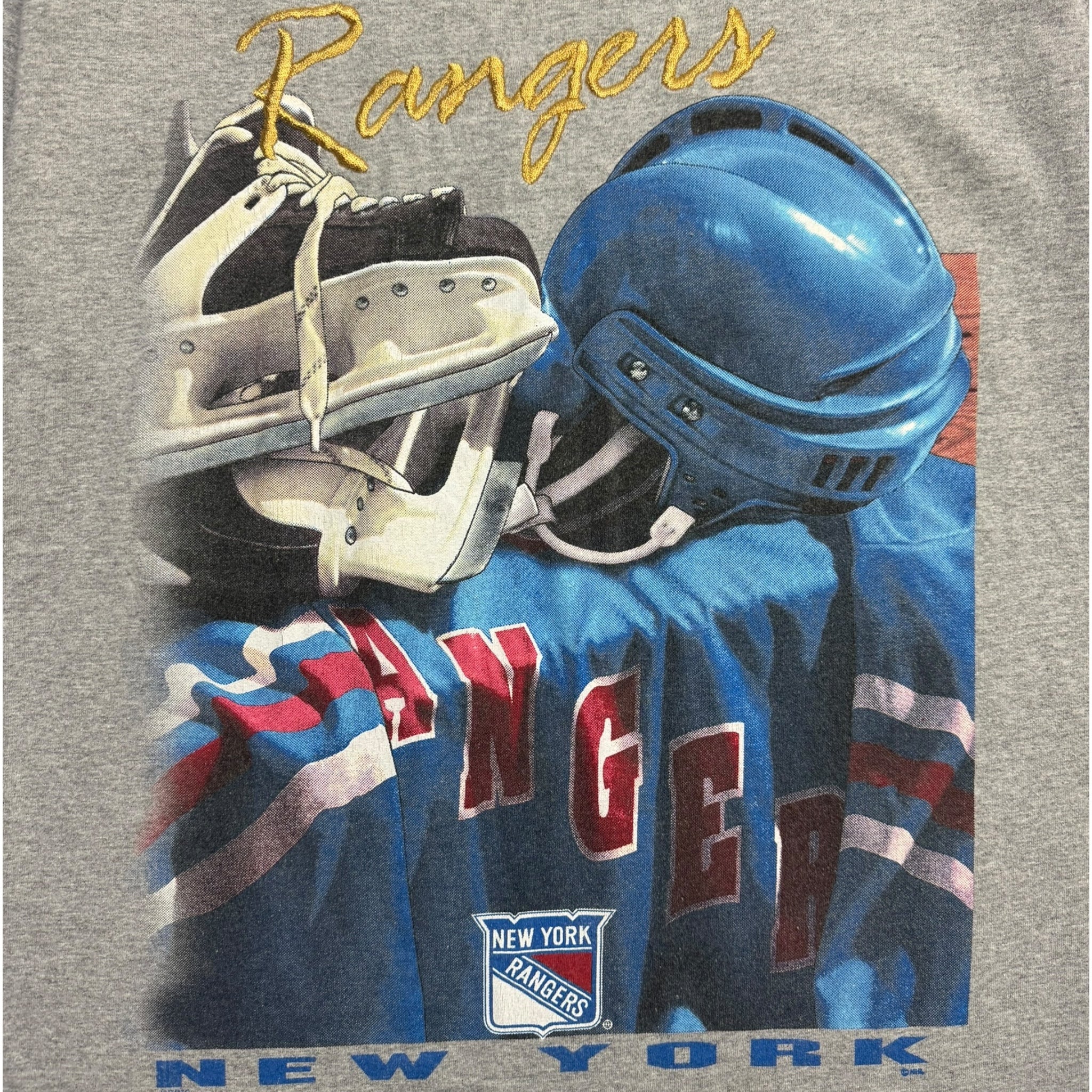 Vintage New York Rangers Embroidered NHL T-Shirt