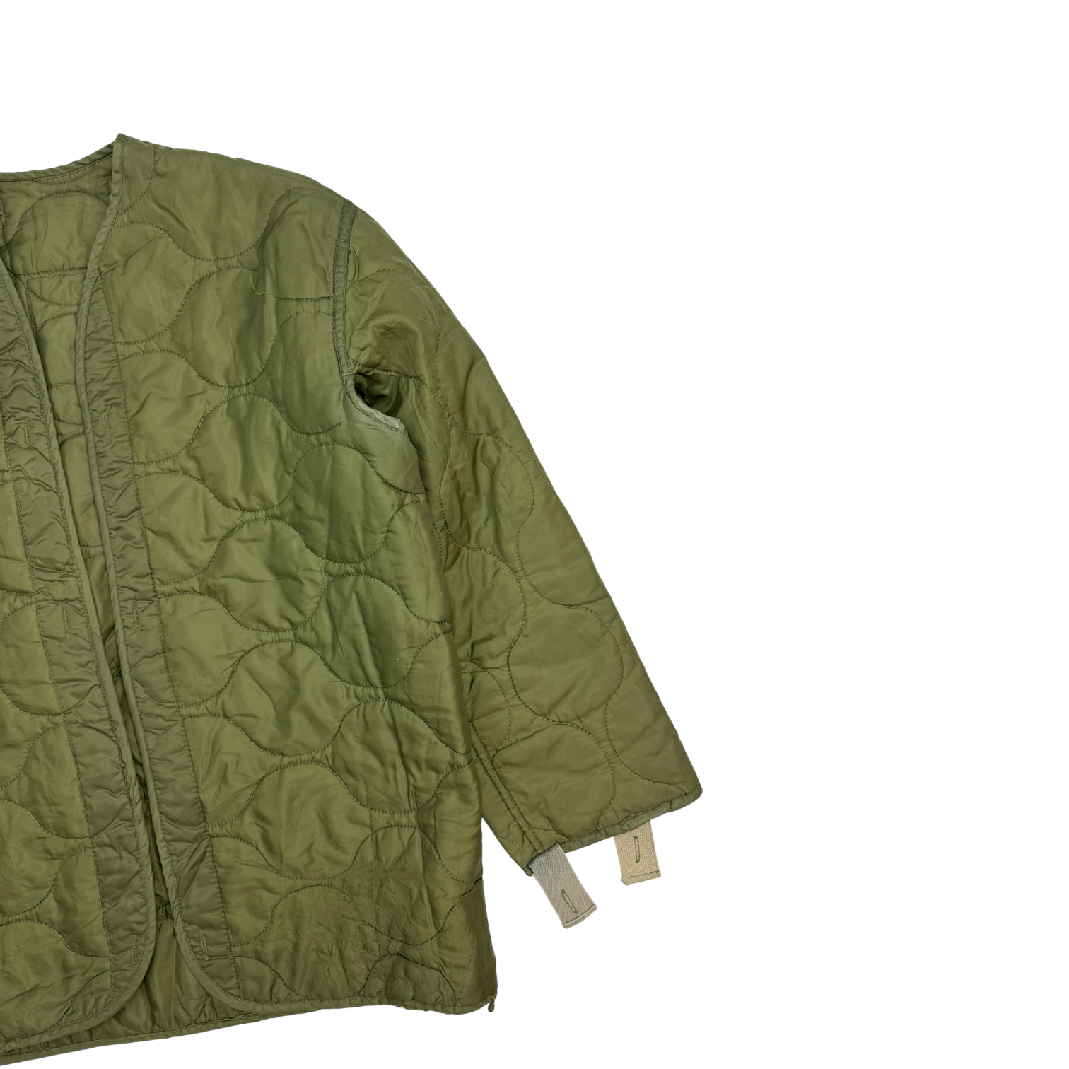 Vintage Military Liner Jacket Olive