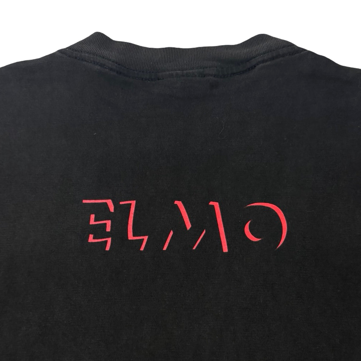 '90s Sesame Street Elmo Shadow Series T-Shirt Faded Black