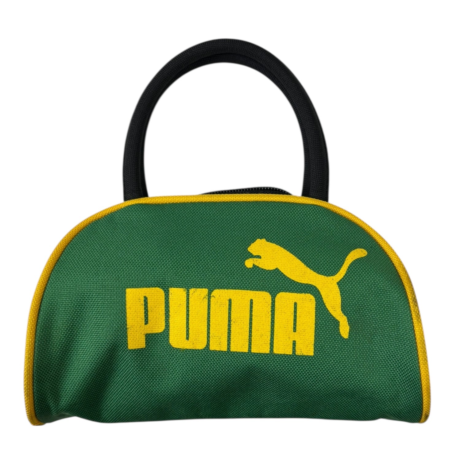 Vintage Y2K Puma Jamaica Micro Zip Purse Green