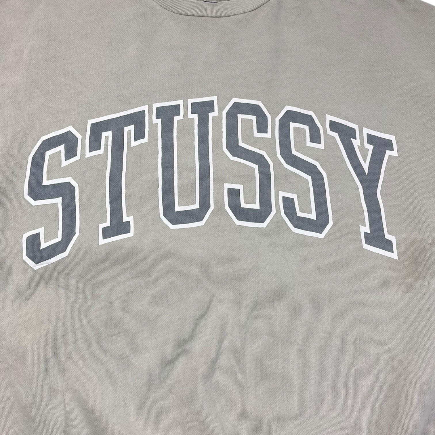 (W) Stussy Australia Crewneck Beige