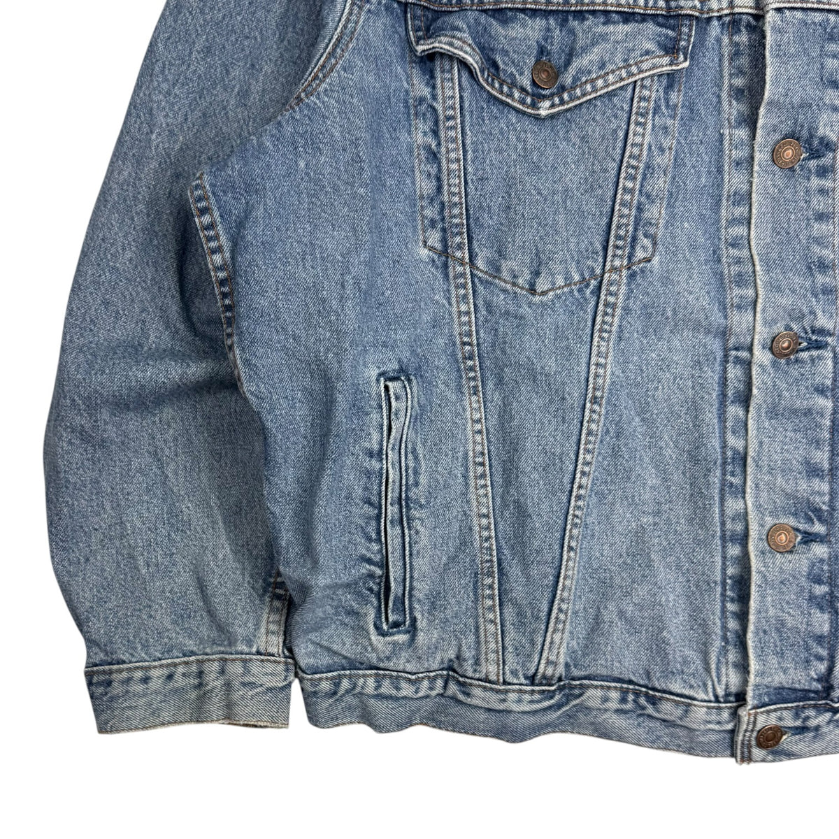 Vintage Levi’s Denim Button Up Jacket Medium Wash