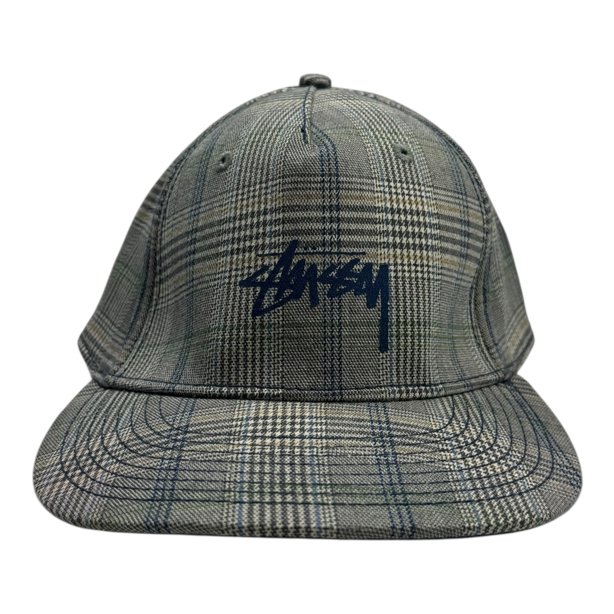 Stüssy Glen Plaid Fitted Cap