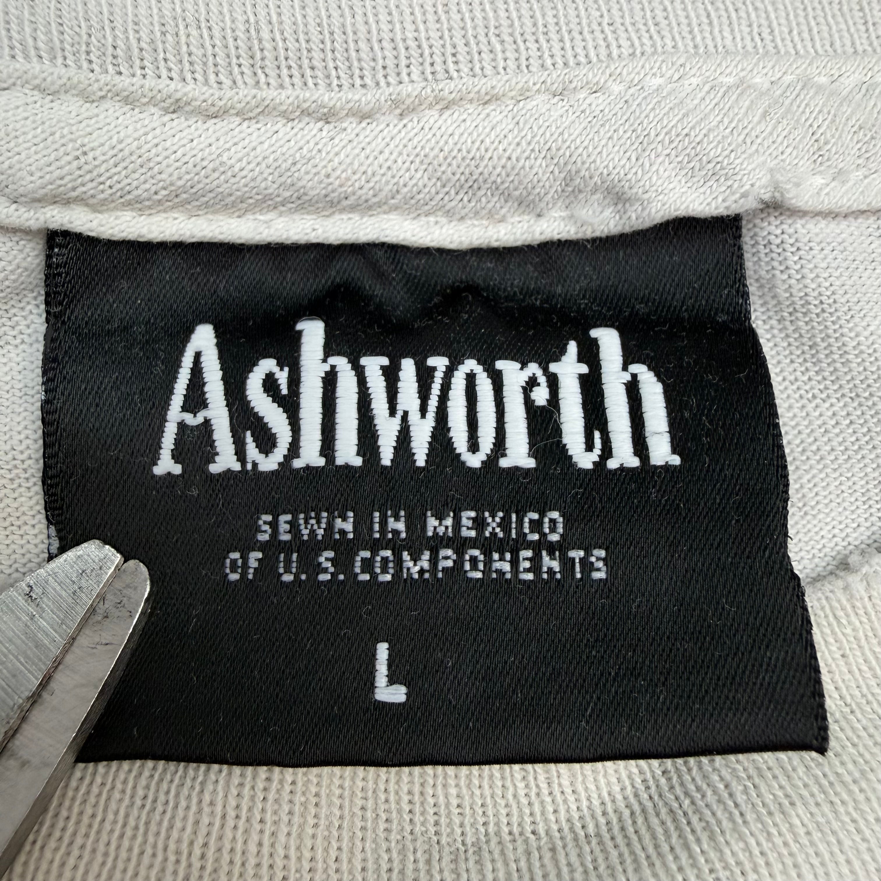 Vintage Ashworth Golf Tee White