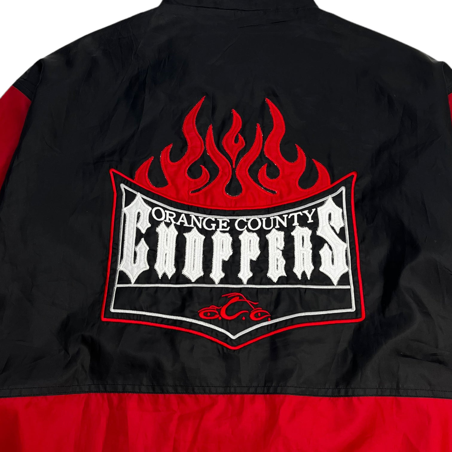 Vintage Orange County Chopperz Windbreaker Black/Red