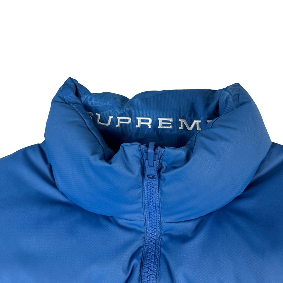Supreme Nike Reversible Puffy Jacket Blue