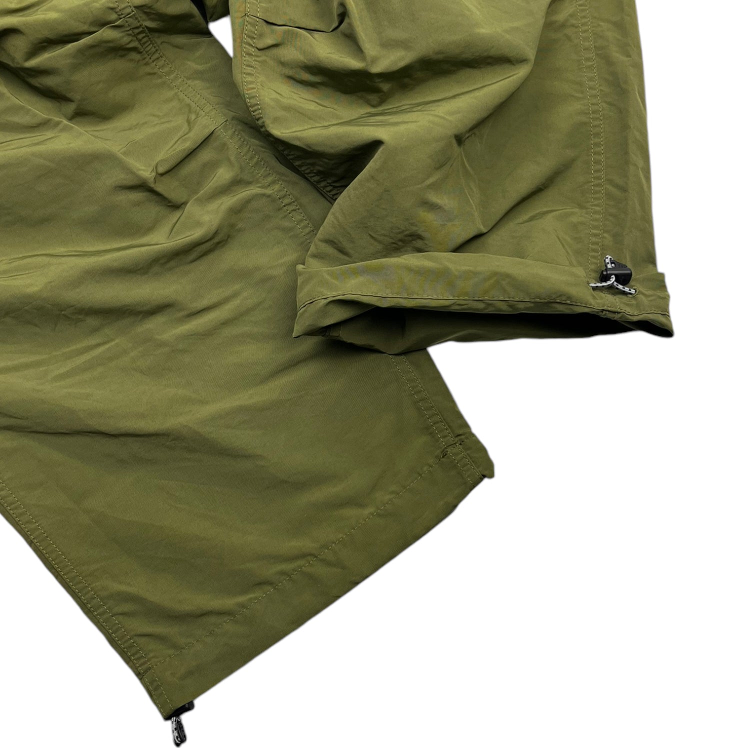 Comme Des Garçon Nylon Cargo Pants Olive