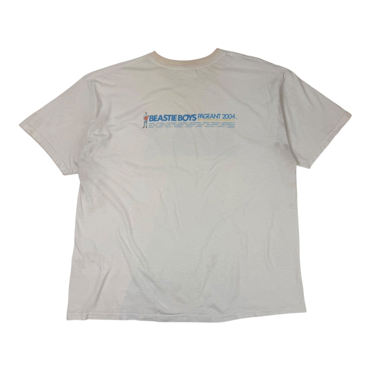 Vintage Beastie Boys Pageant 2004 Tour T-Shirt