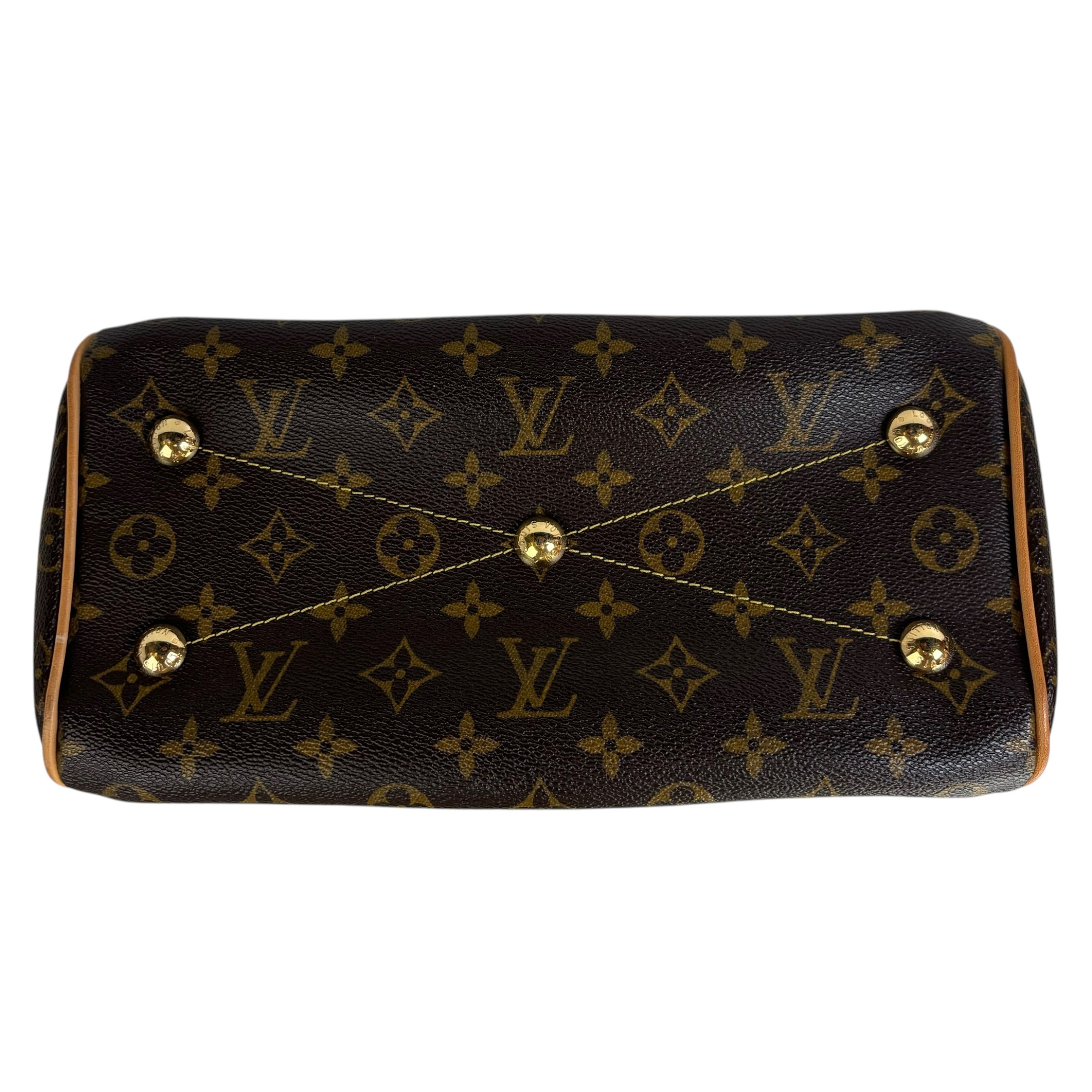 Louis Vuitton Monogram Tivoli Handbag Brown