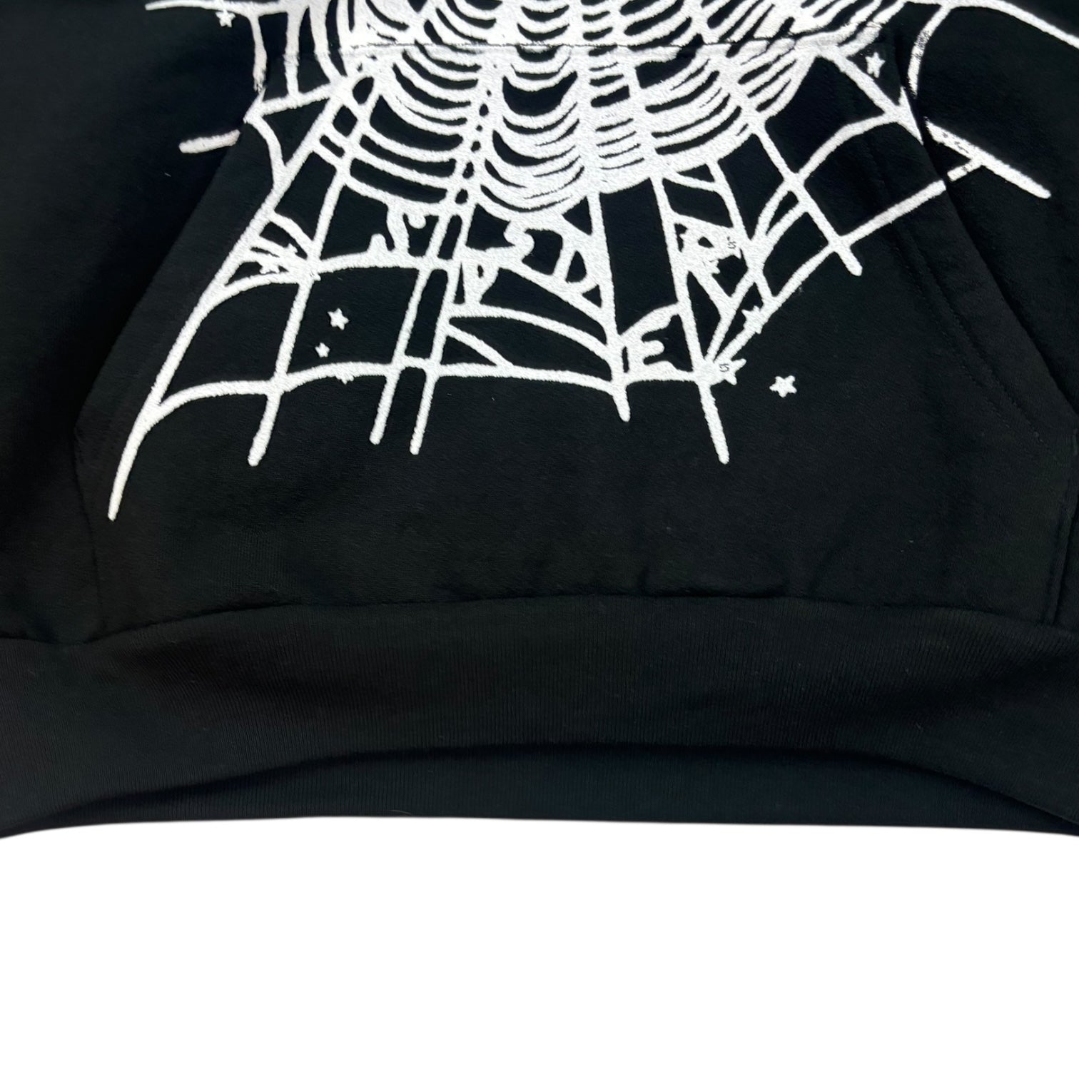 Sp5der OG Web Hoodie Black