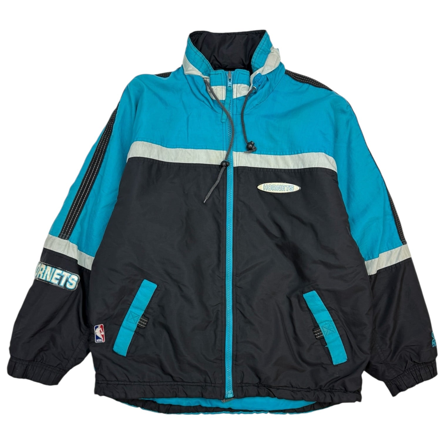 Vintage Charlotte Hornets Starter Jacket Teal/Black