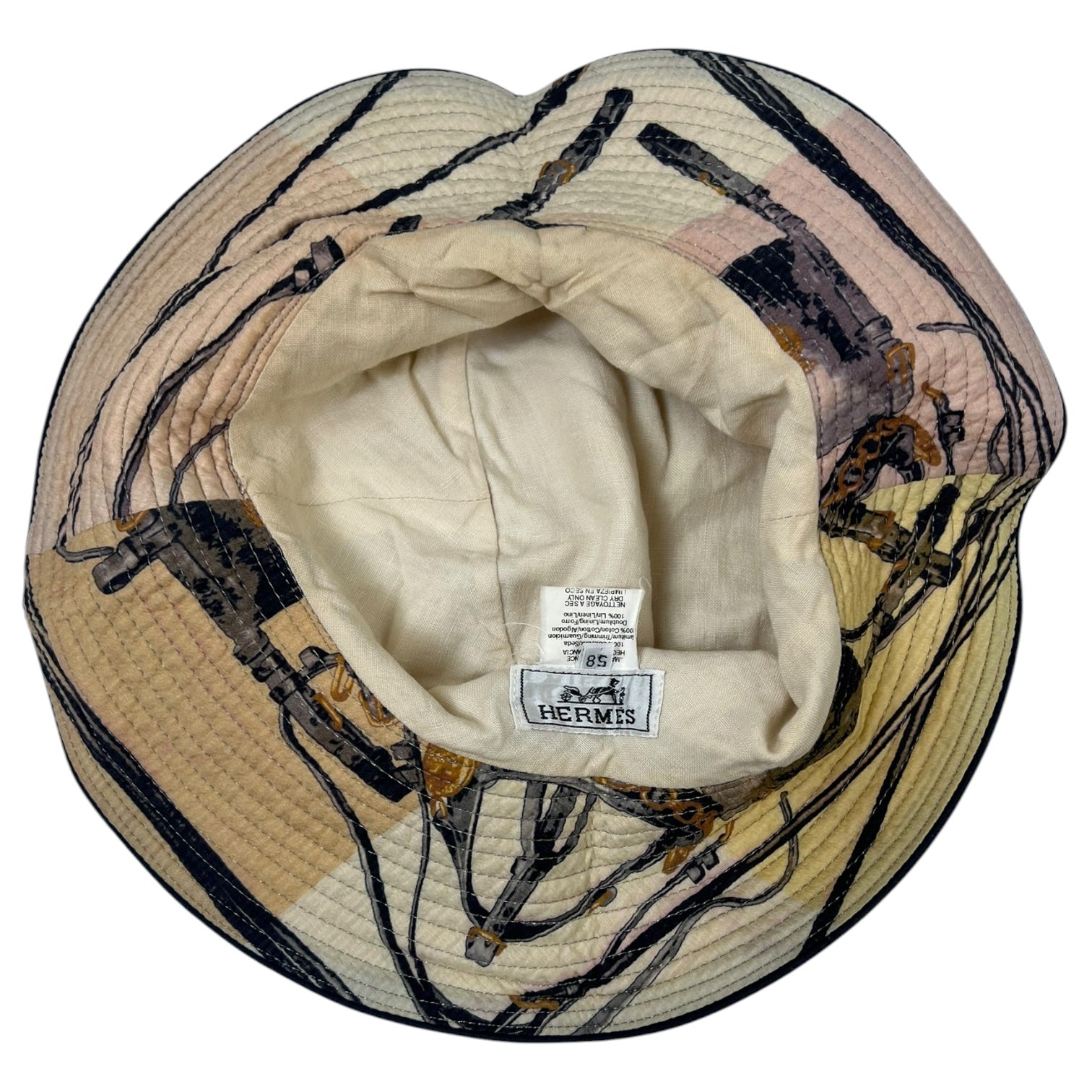 Hèrmes Bucket Hat Patchwork