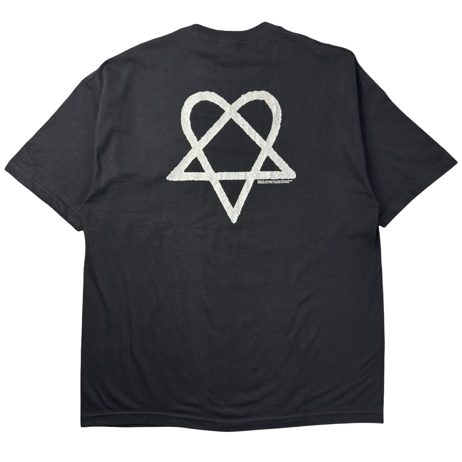 2005 HIM Heartagram Logo Band T-Shirt