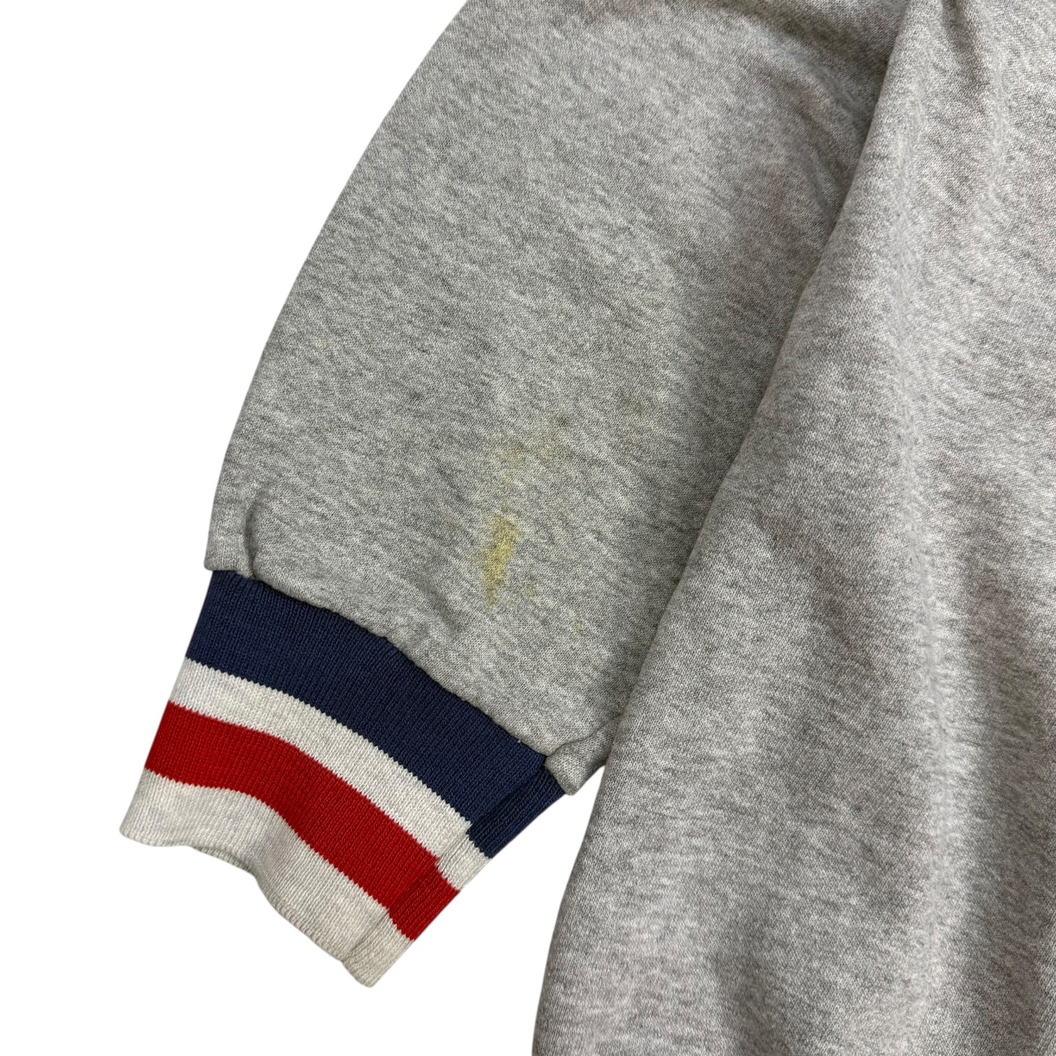 1995 New England Patriots Crewneck Grey/Blue/Red