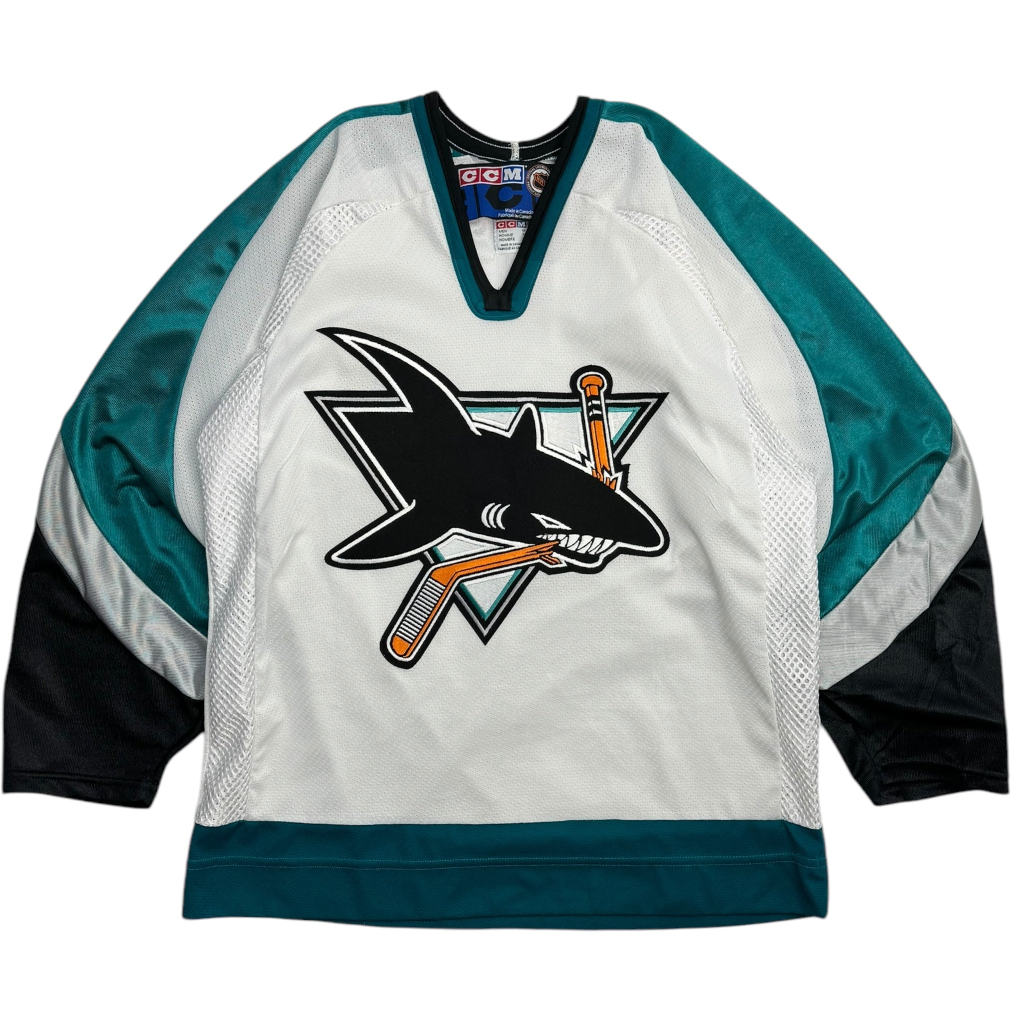 Vintage CCM San Jose Sharks Hockey Jersey