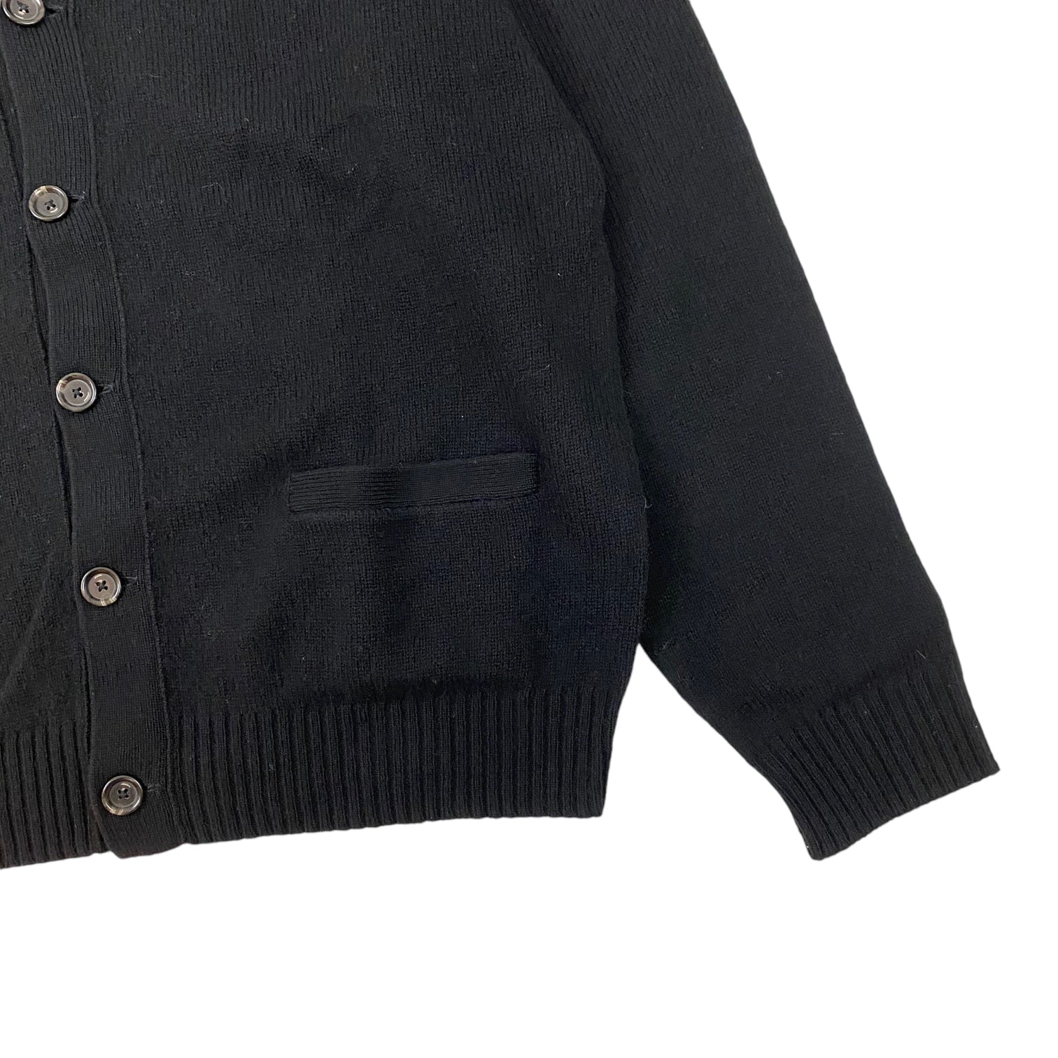 Vintage Polo Ralph Lauren Lambswool Cardigan Black