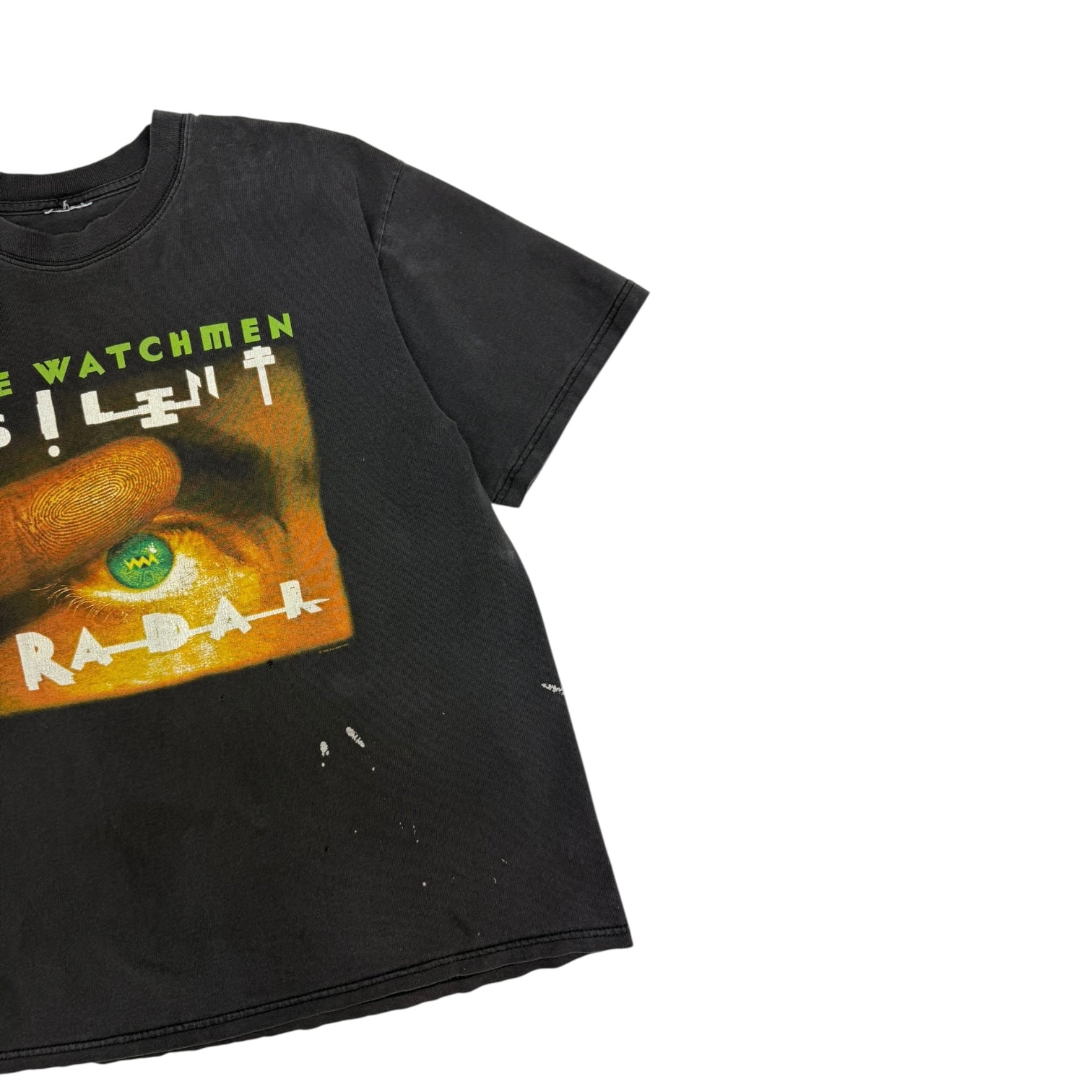 Vintage The Watchmen Silent Radar T-Shirt Black