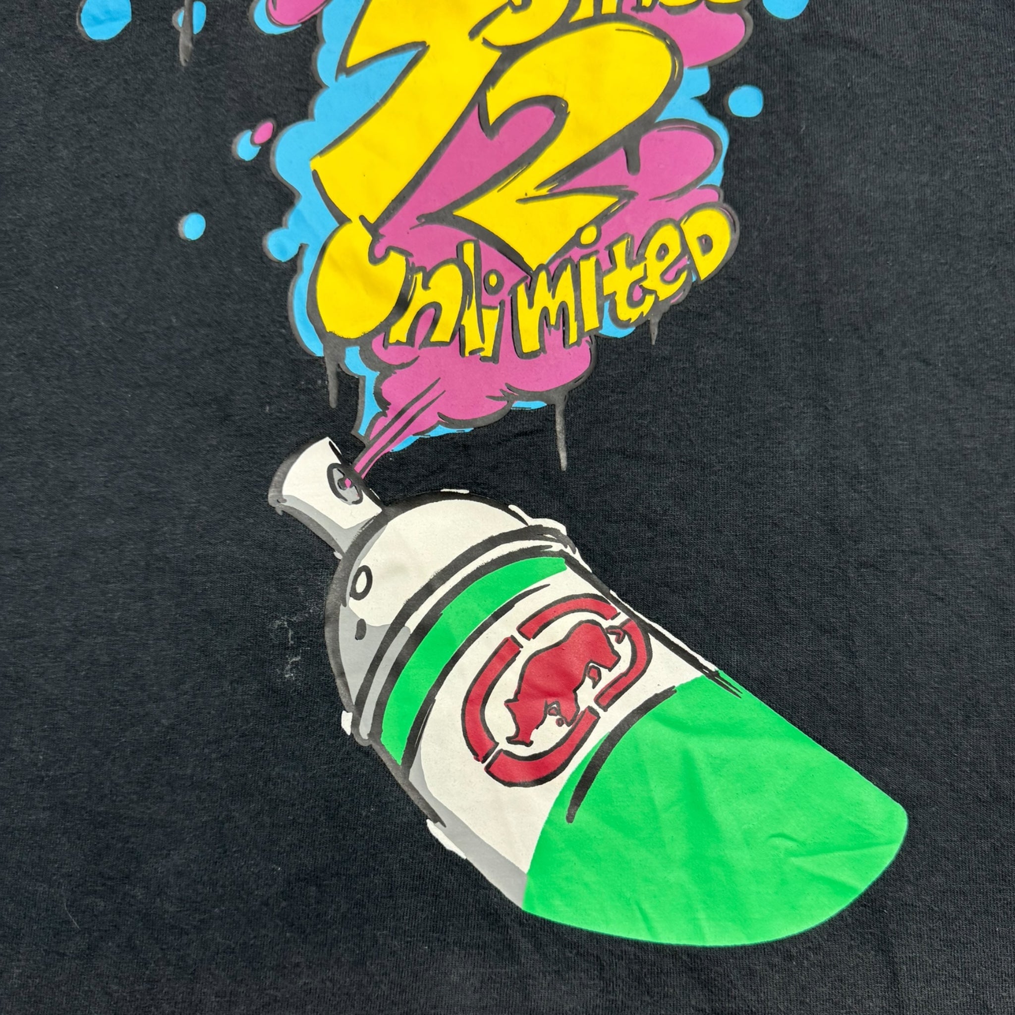 Y2K Ecko Unlimited Raw & Uncut Graffiti T-Shirt