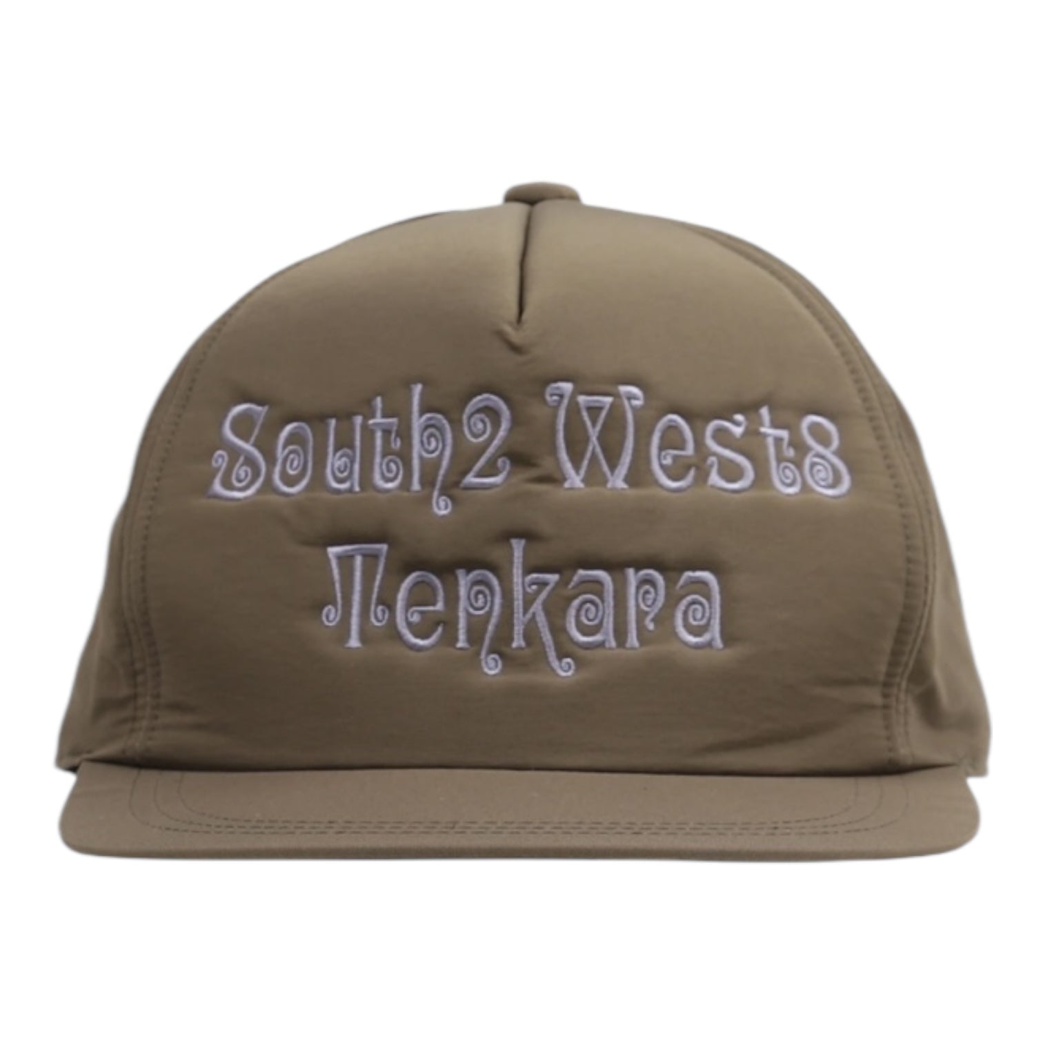 South2 West8 Tenkara Corduroy Trucker Hat Olive