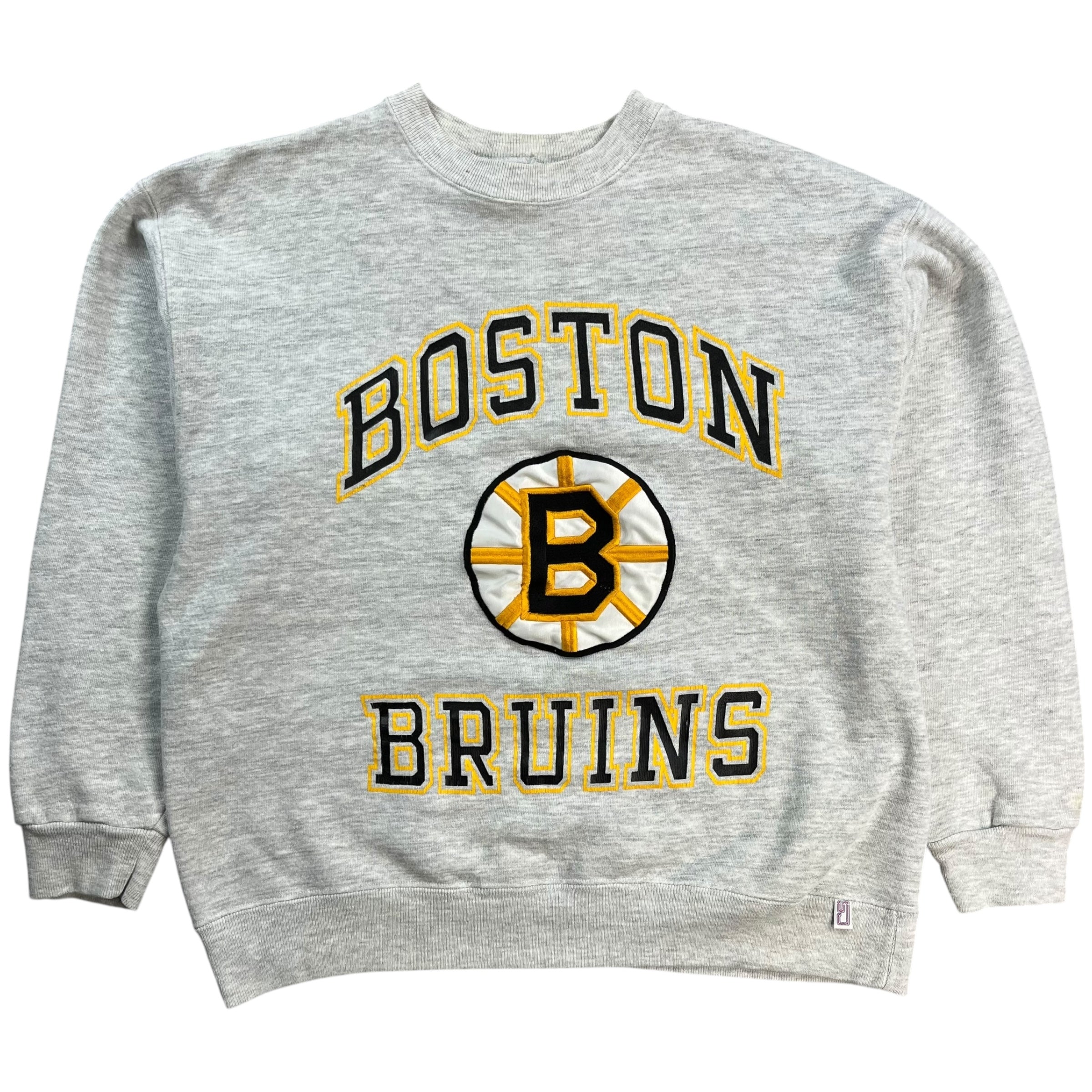 Vintage Boston Bruins Crewneck Light Grey