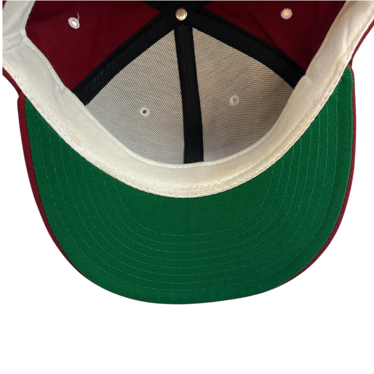 Vintage New Era Oklahoma Sooners Fitted Hat Burgundy