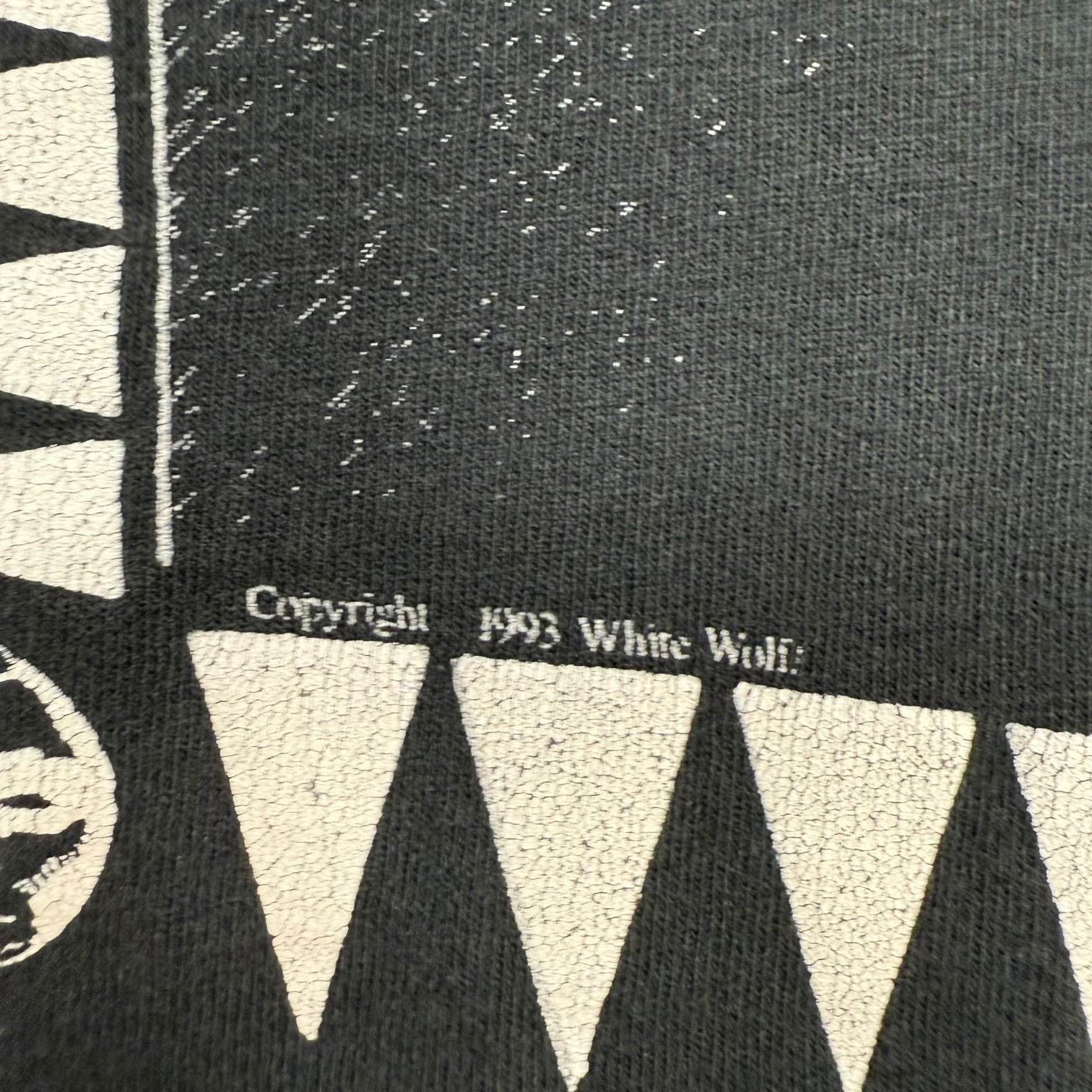 1993 Vampire: The Masquerade Toreador Tee Black