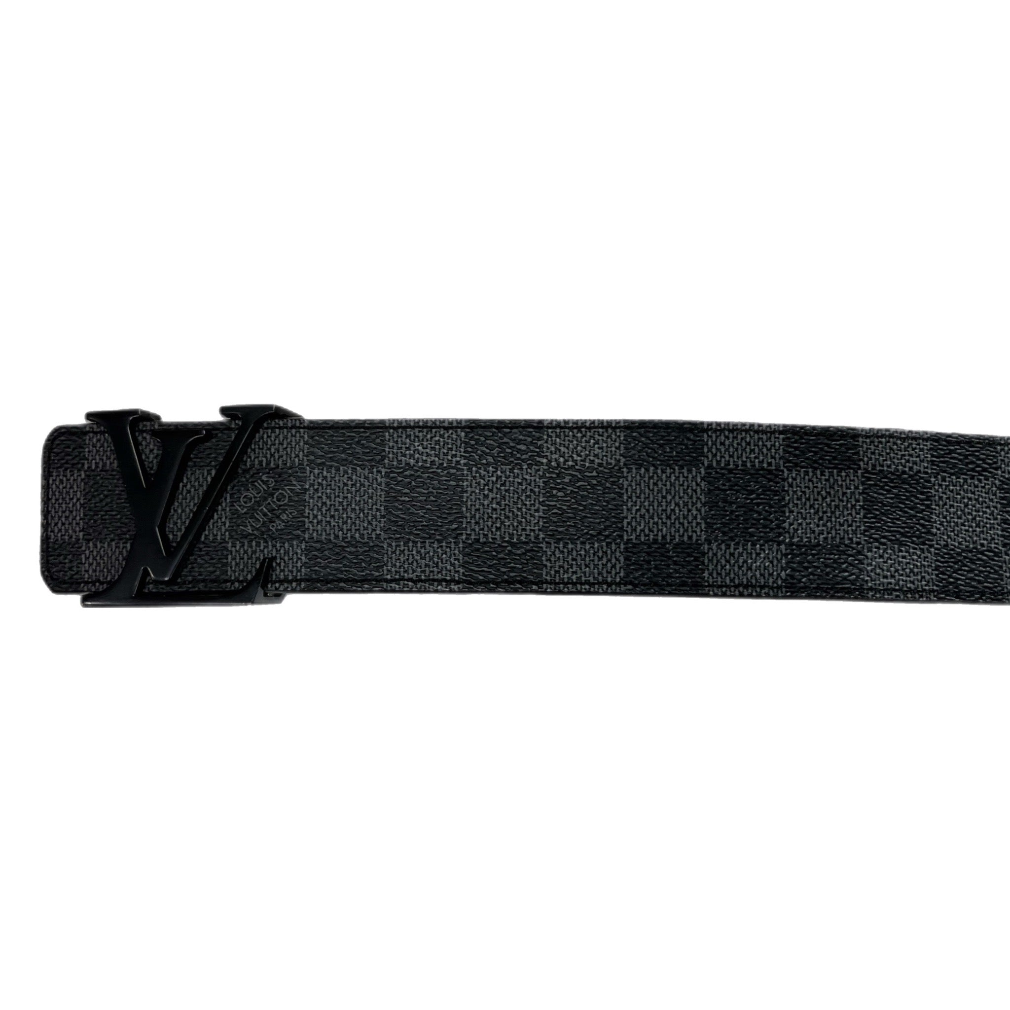 Louis Vuitton 40MM Damier Belt Graphite