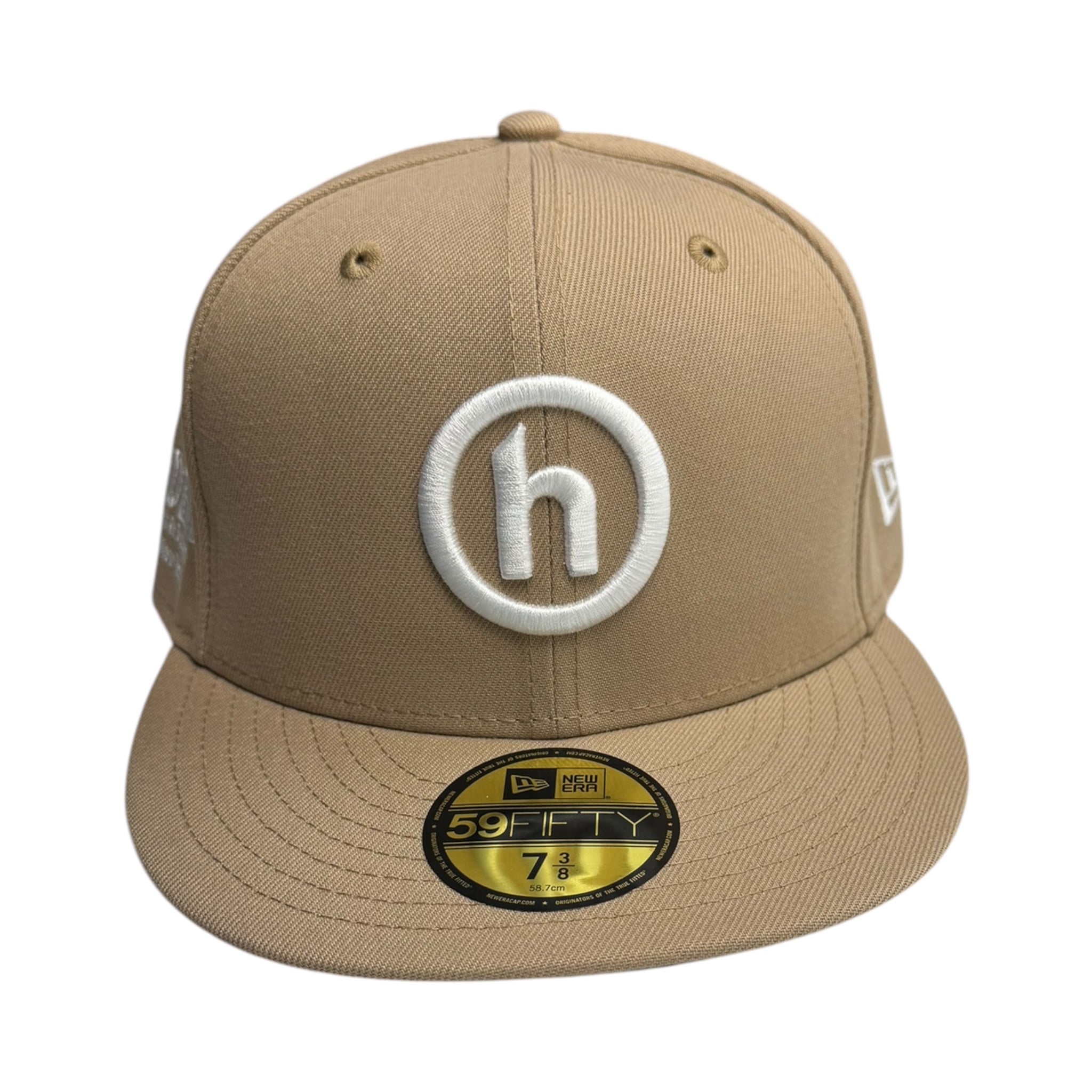 Hidden NY H Logo New Era Hat Tan