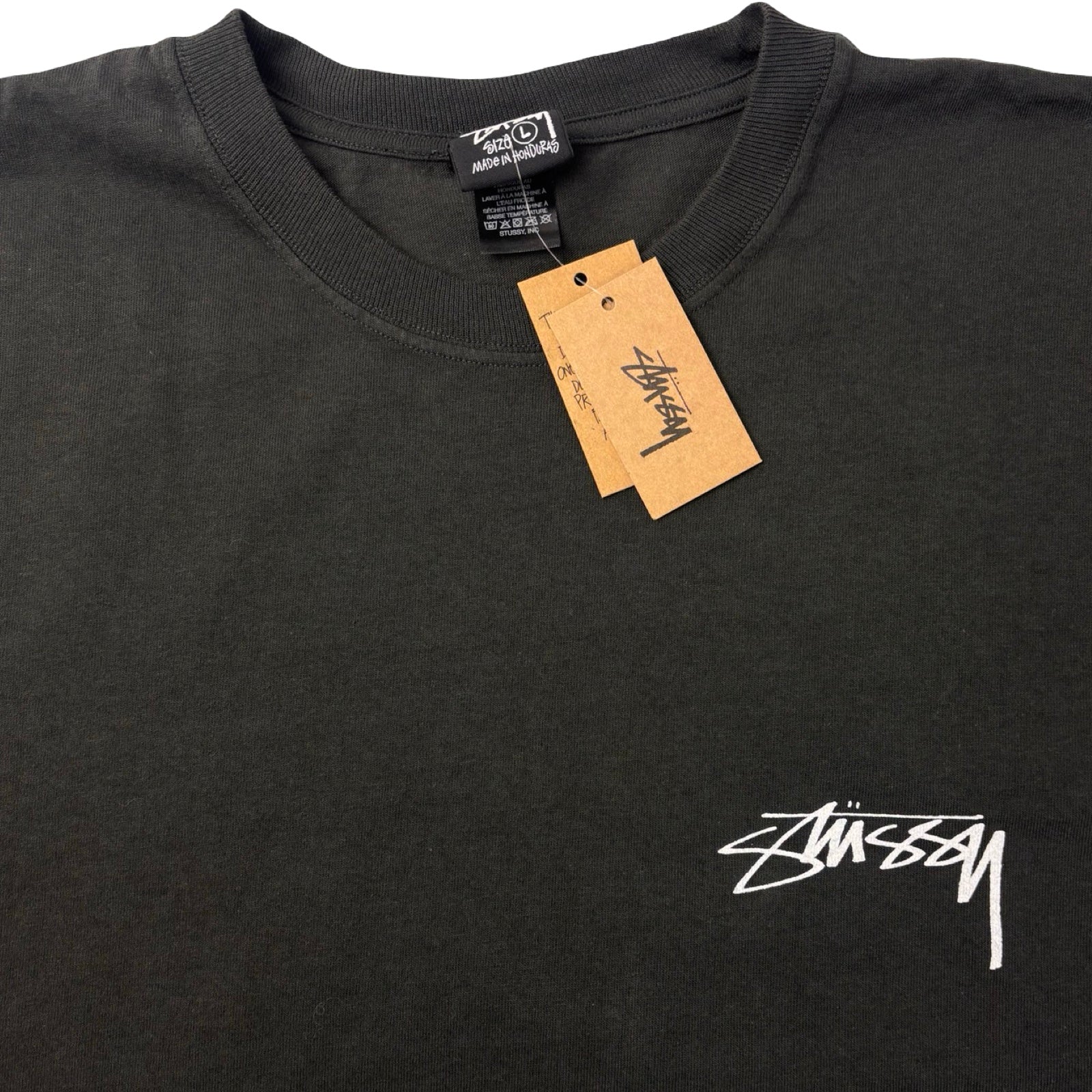 Stussy Skate Stack Tee Faded Black