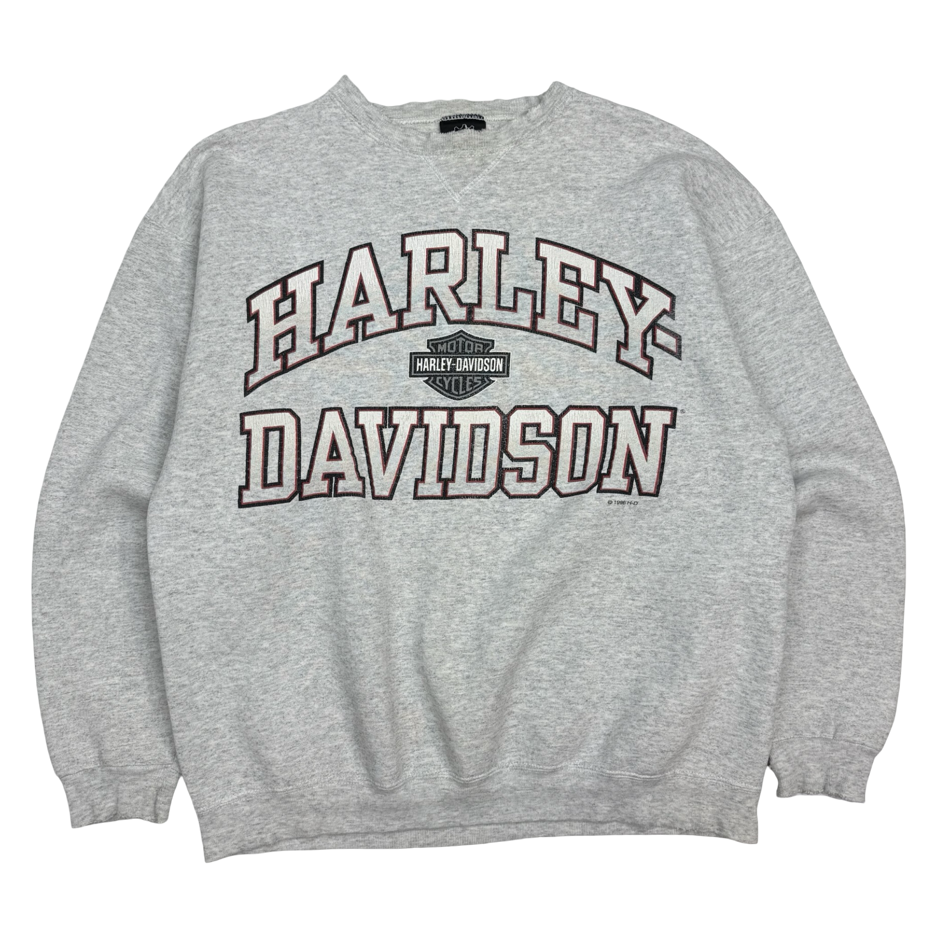 1996 Harley Davidson Crewneck Grey