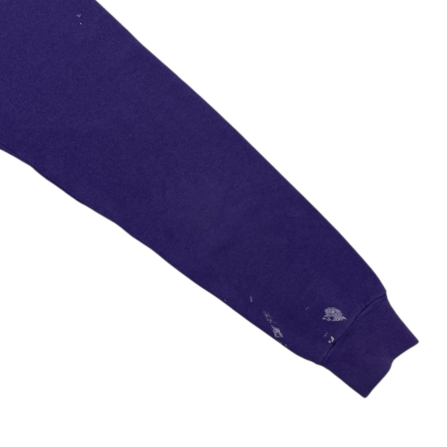 1989 Minnesota Vikings 20th Anniversary Crewneck Sweatshirt Purple