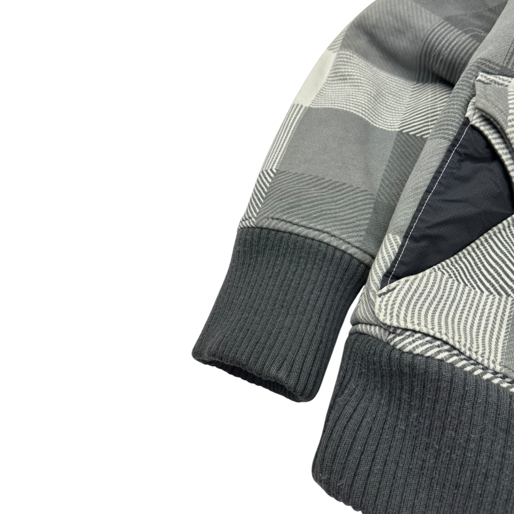 Vintage Y2K Billabong Sherpa Lined Plaid Hoodie