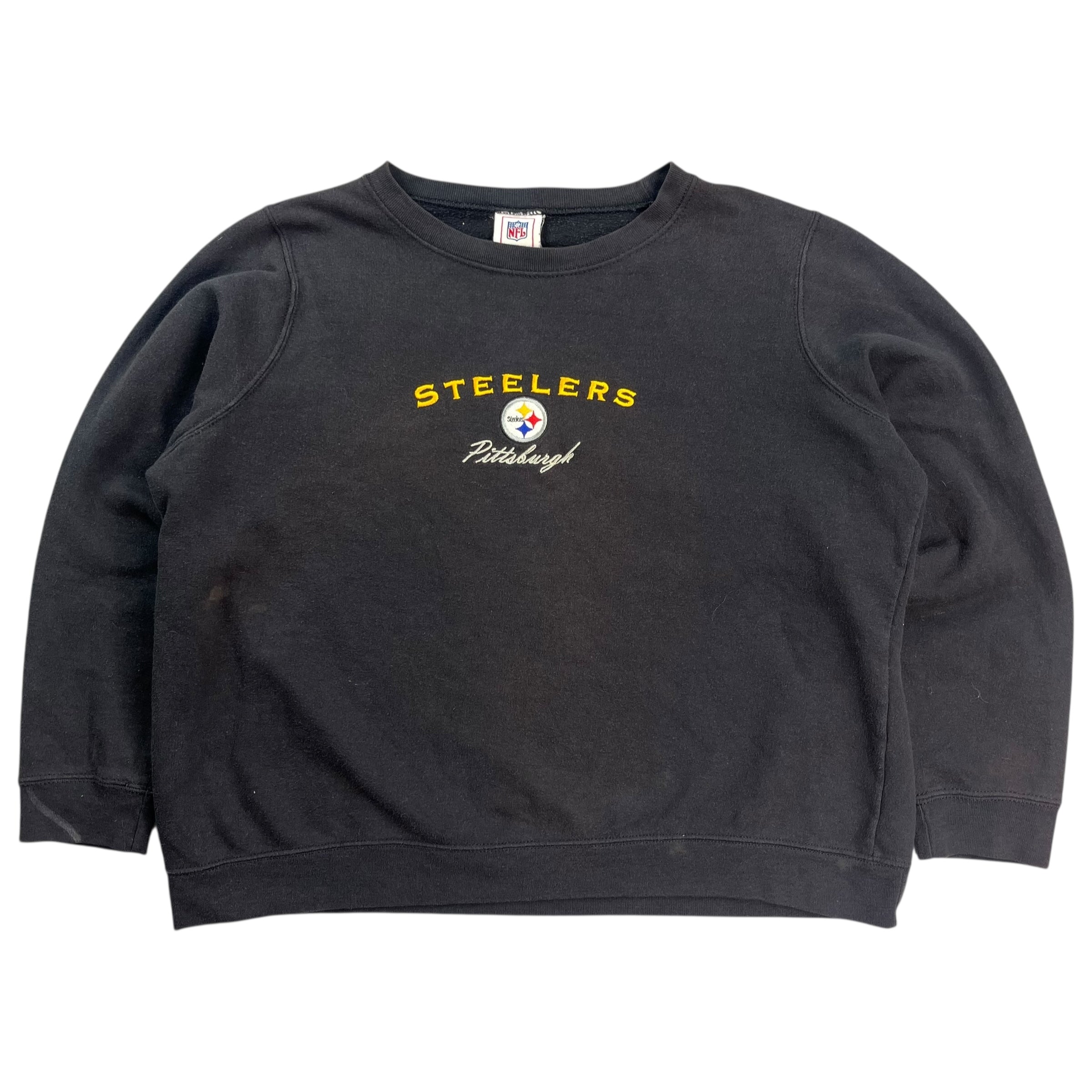 Vintage Women’s Pittsburgh Steelers Crewneck Black