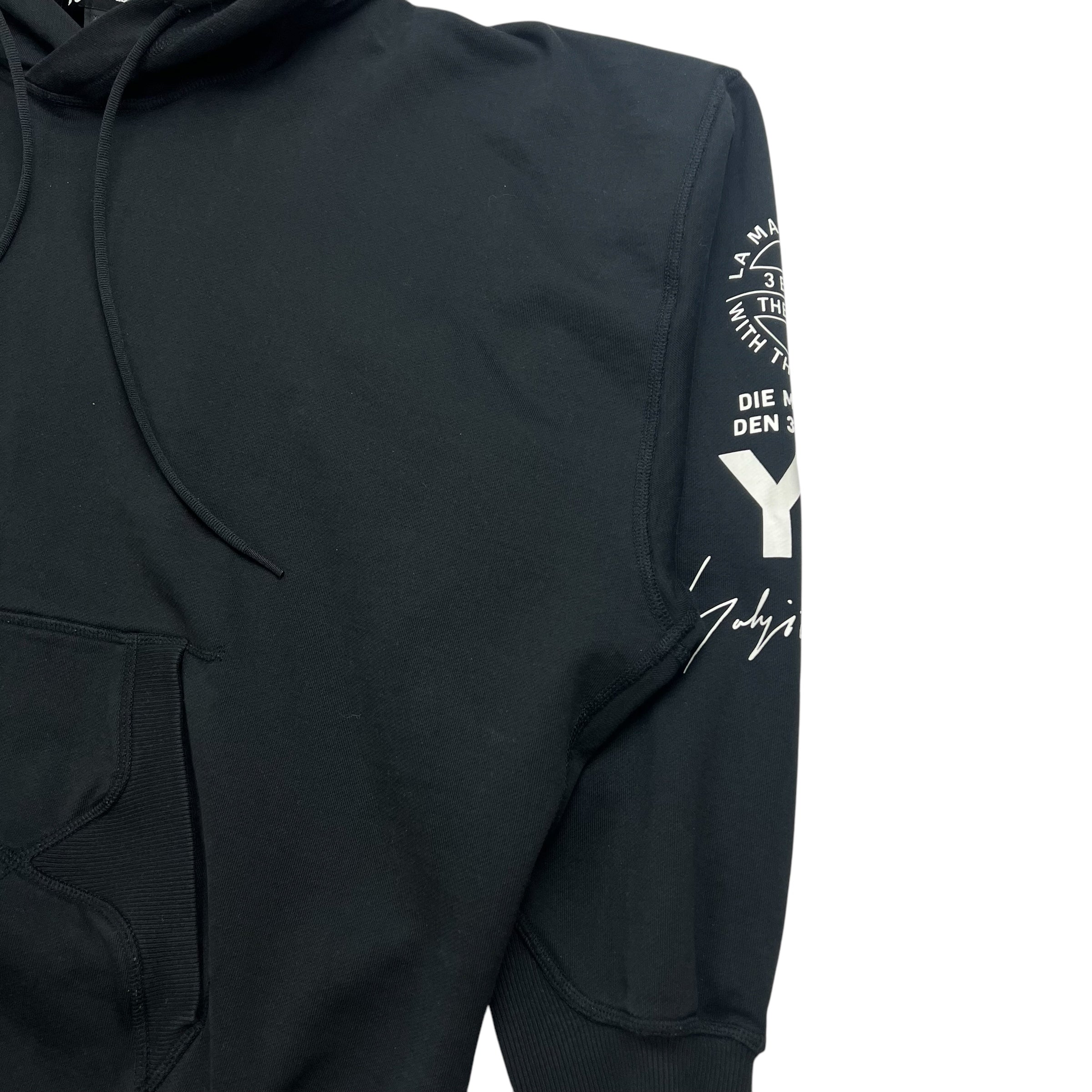 Y3 Big Silhouette Hoodie Black