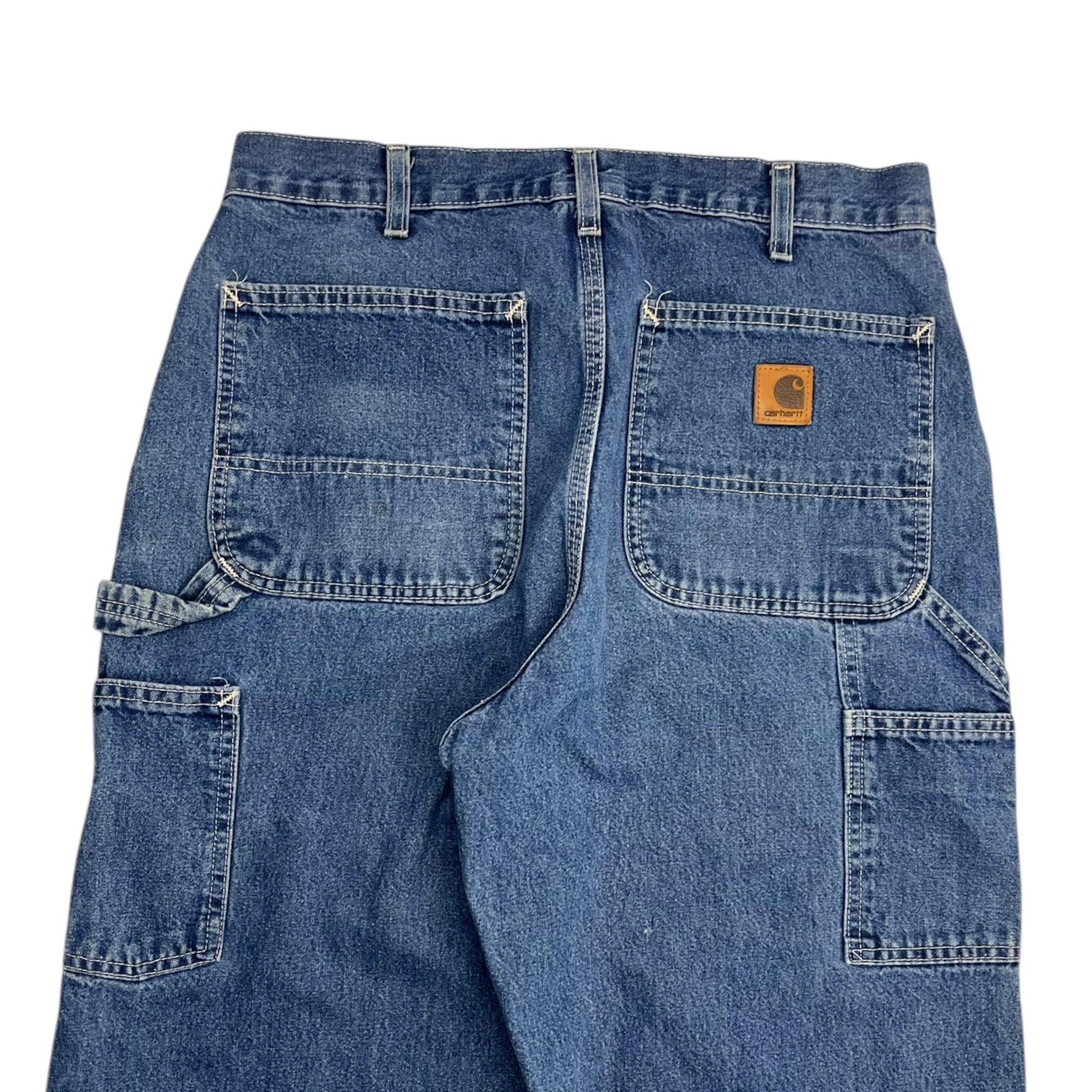 Vintage Carhartt Carpenter Mid Wash Blue Jeans