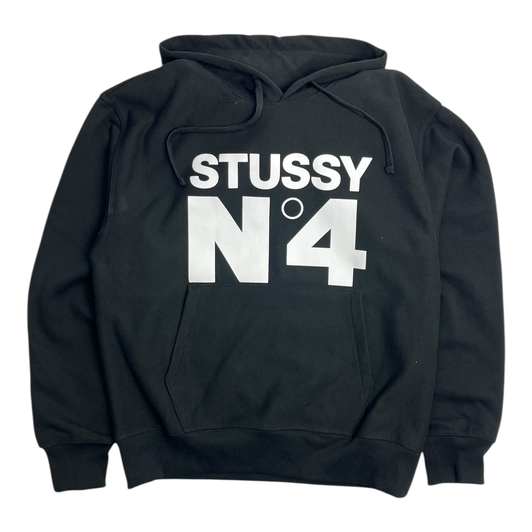 Stussy No. 4 Hoodie Black